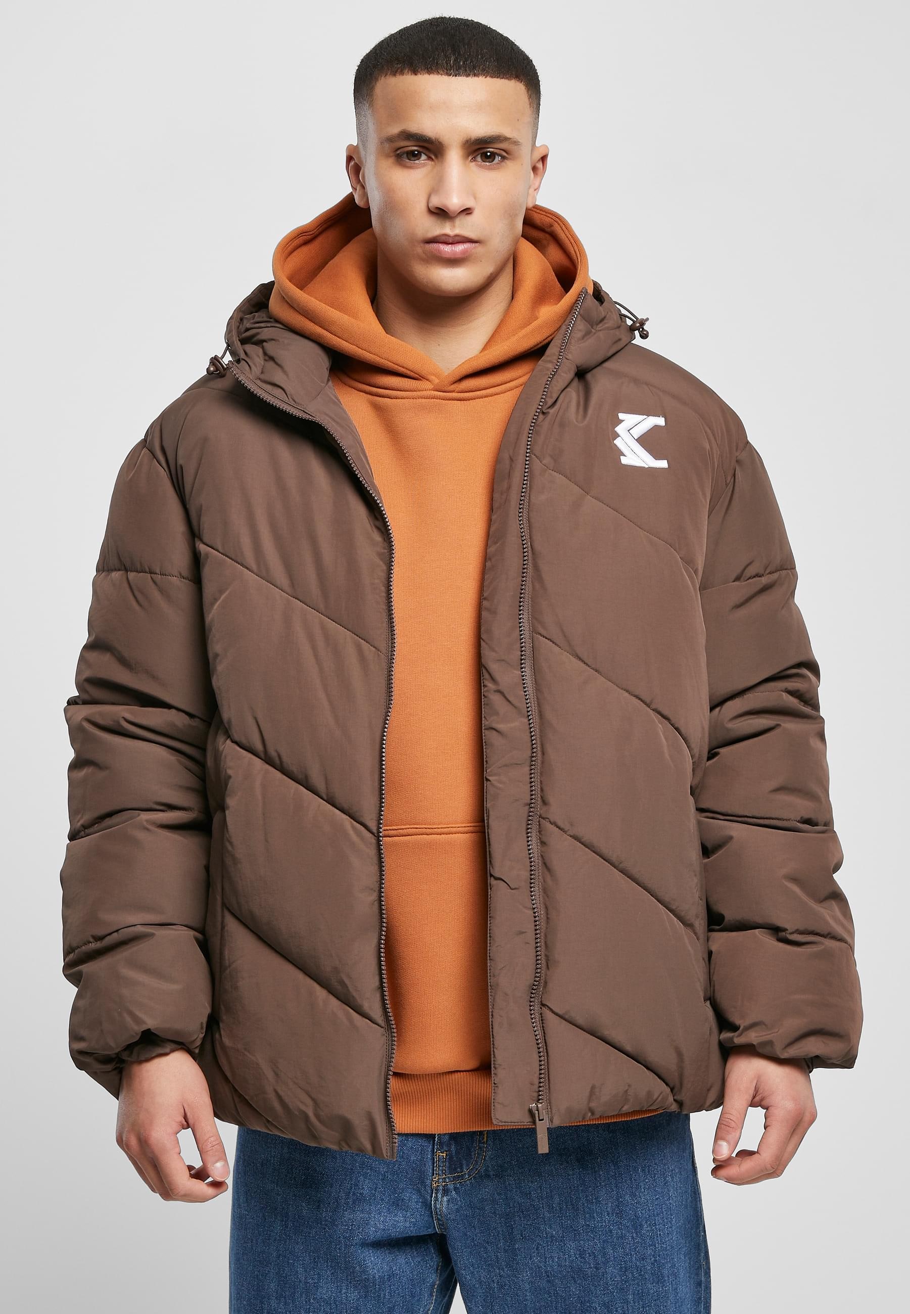Karl Kani Winterjacke »Karl Kani Herren KM224-022-1 KK OG Hooded Puffer Jacket« 1 Stk. tlg. mit Kapuze