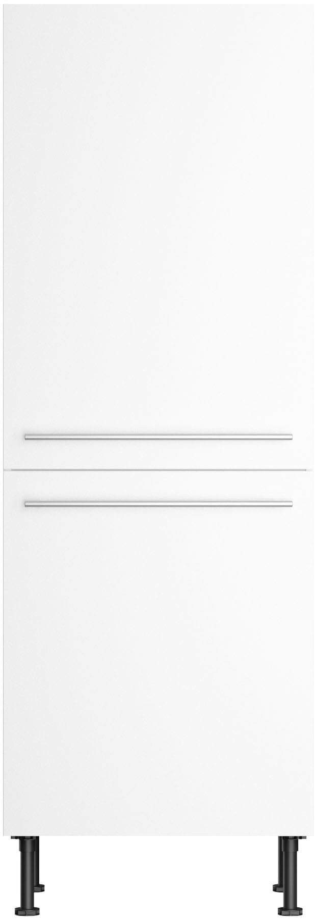 KOCHSTATION Midischrank »KS-Bern2« Breite 60 cm, Höhe 176,6 cm, 2 Türen verlascht, 3 Einlegeböden
