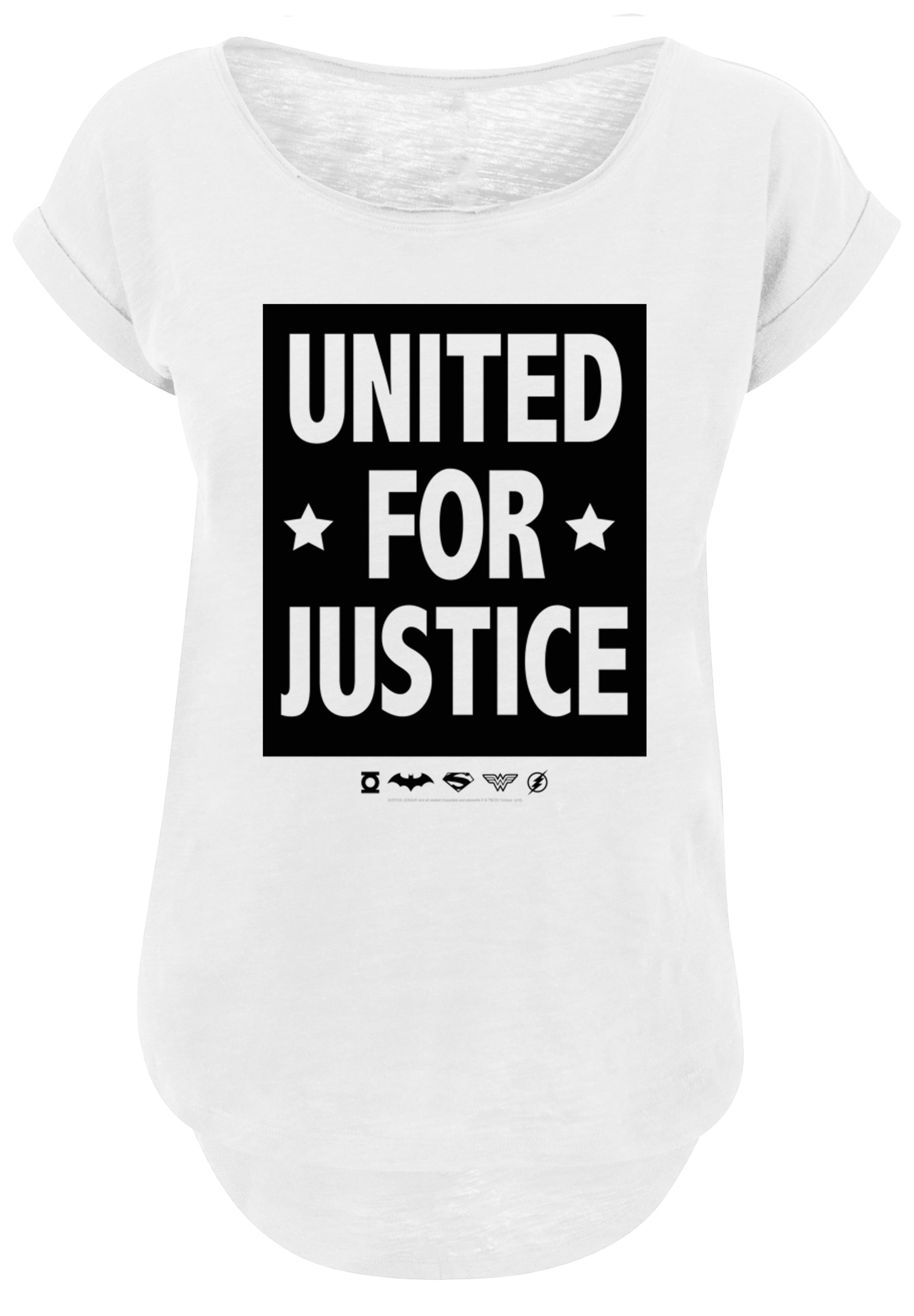 F4NT4STIC T-Shirt »DC Comics Justice League United For Justice«, Print