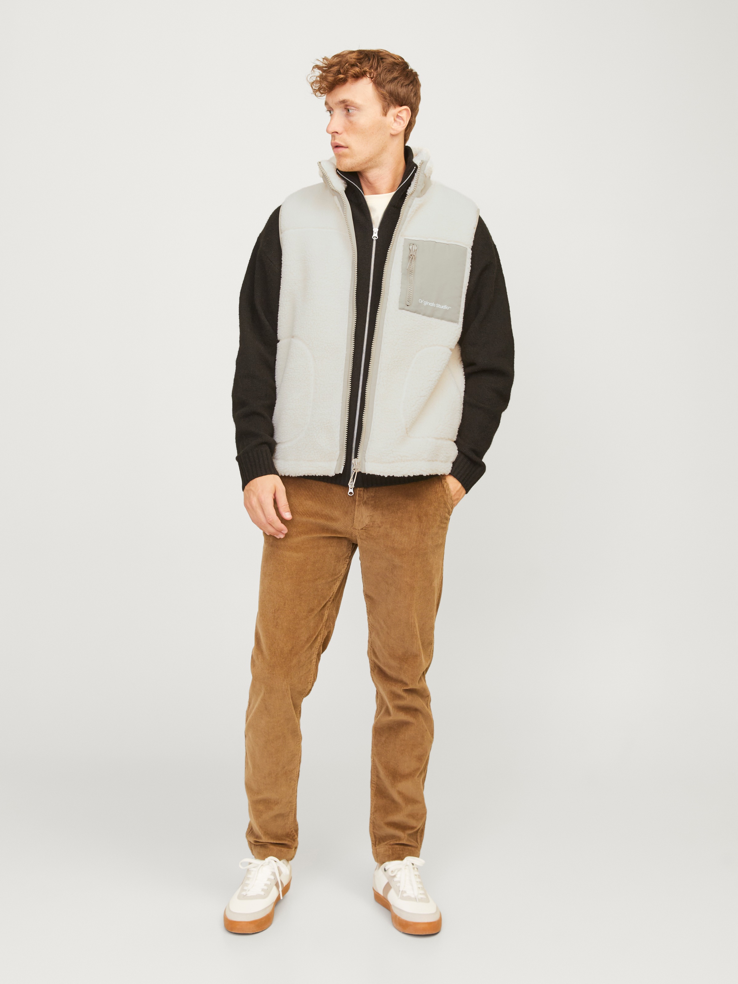 Jack & Jones Steppweste »JORVESTERBRO TEDDY BODYWARMER AW24 NOOS«