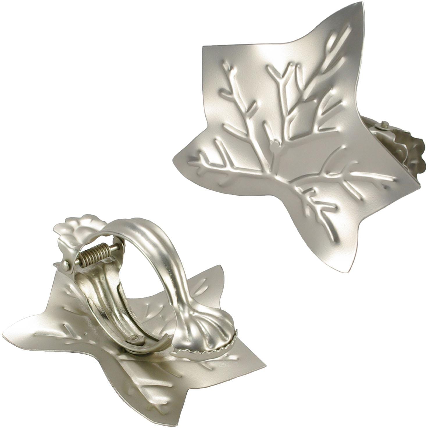 Liedeco Dekoklammer "Blatt" für Gardinen, Vorhänge günstig online kaufen