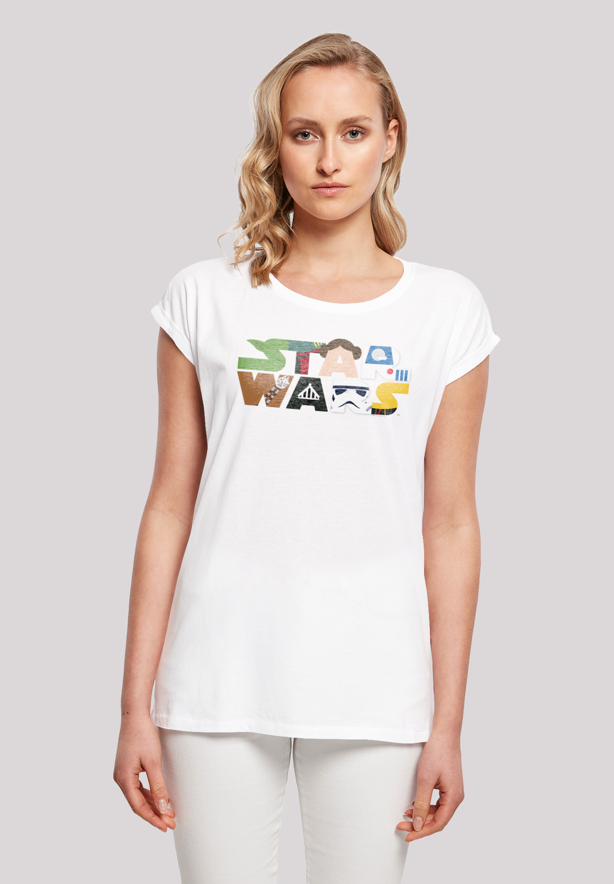 F4NT4STIC T-Shirt »Star Wars Character Logo«, Print für kaufen | BAUR