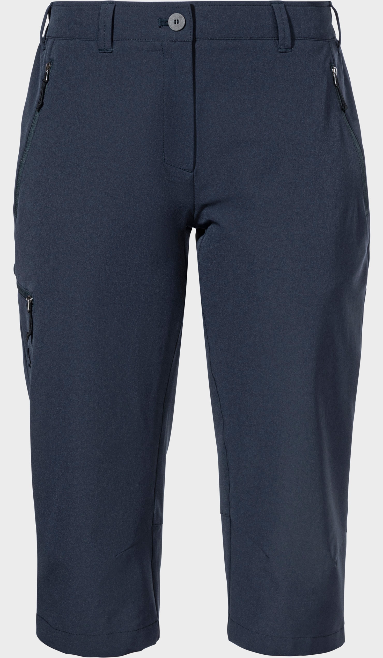 Schöffel Short de randonnée 3/4 pour femmes Style Chavuma bleu marine   36