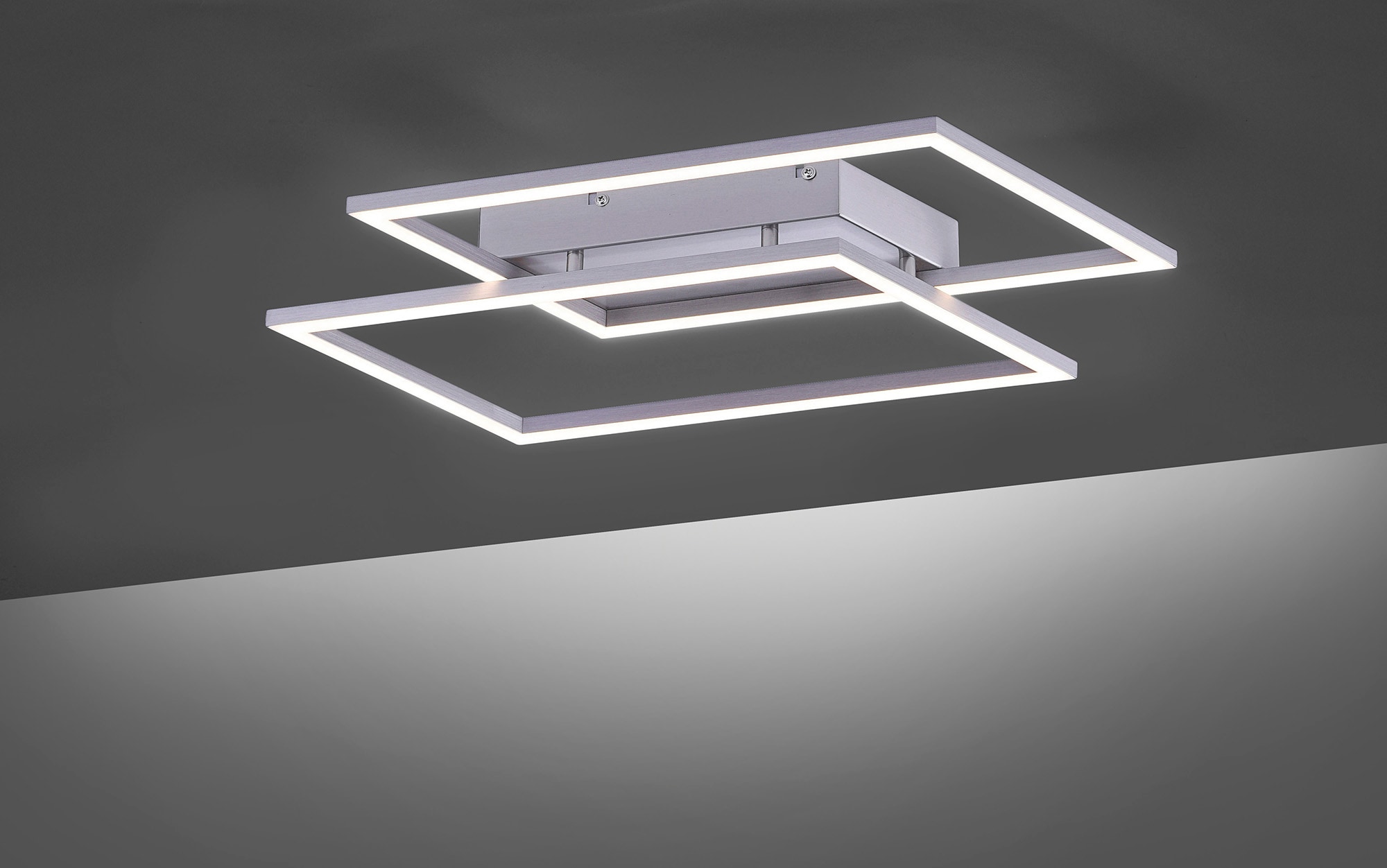 Paul Neuhaus LED Deckenleuchte »Inigo«, 2 flammig, Leuchtmittel LED-Board | LED fest integriert, Stufenlos dimmbar über vorhandenen Wandschalter