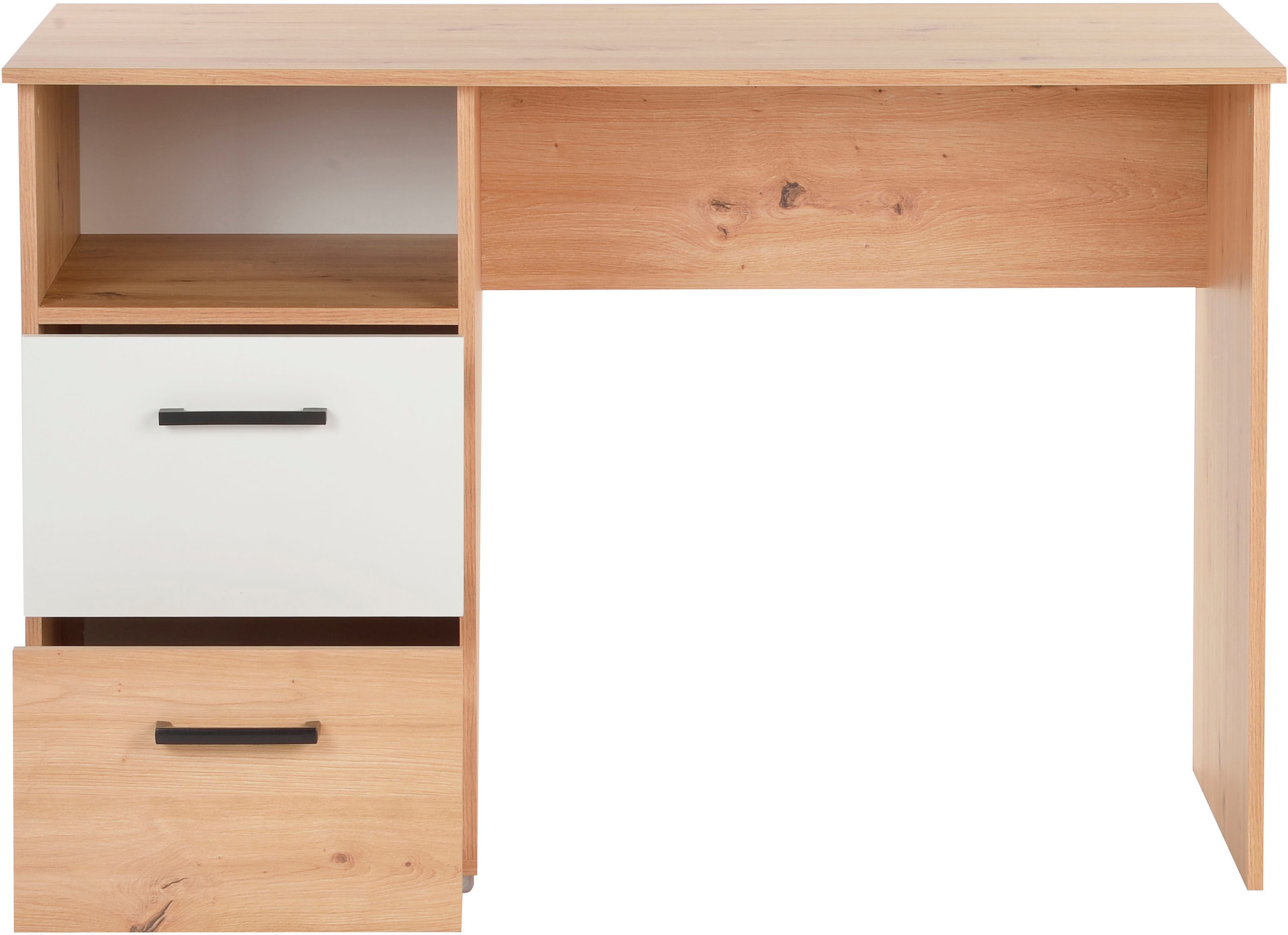 arthur berndt Jugendzimmer-Set »Jugendzimmer-Set »Bente« 5-teilig« 5tlg -Schrank, Bett, Schreibtisch, Sideboard, Standregal, 5 tlg. Stauraumstark, pflegeleicht, zeitlos, Made in Germany