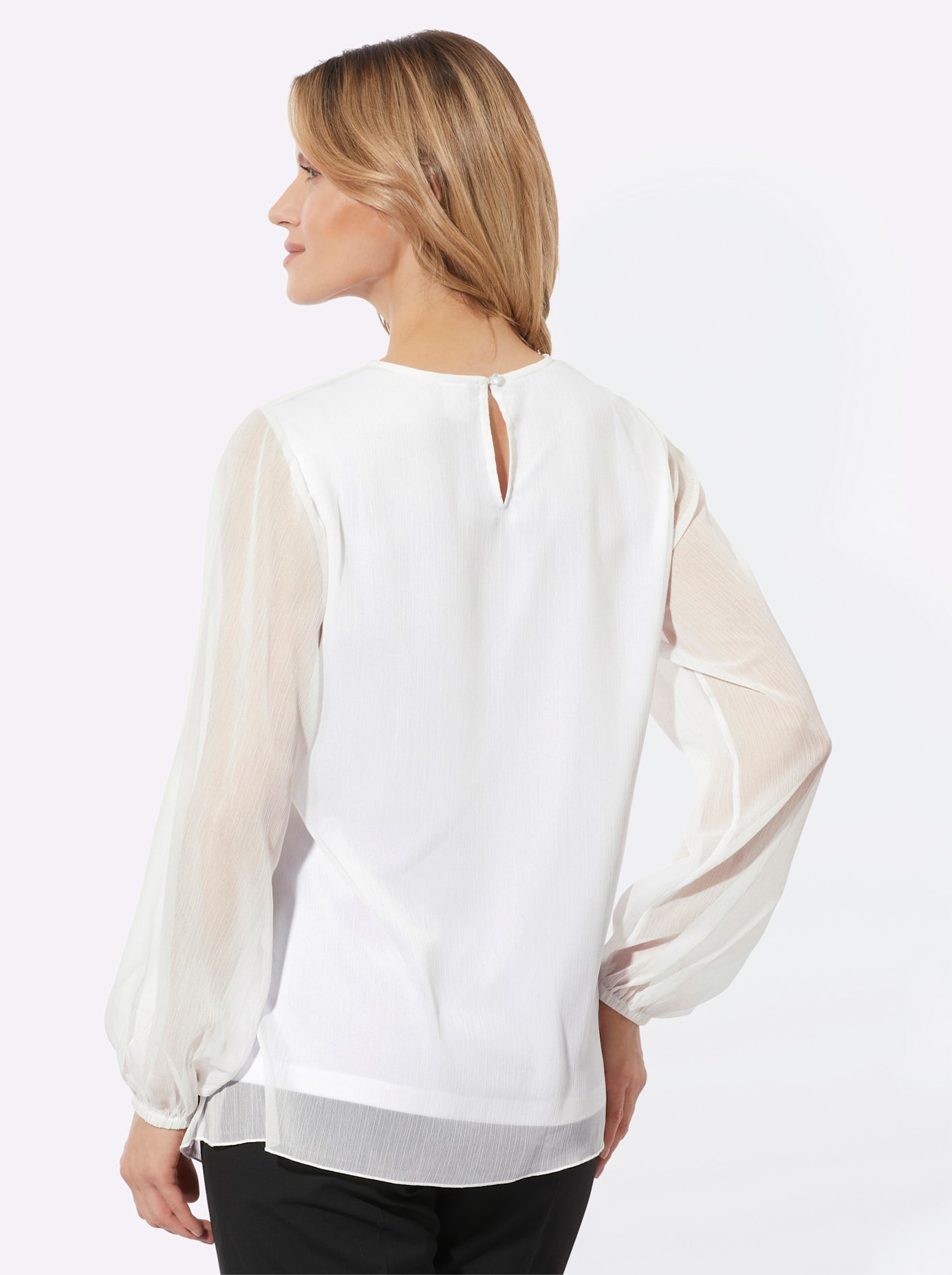 Classic Basics Spitzenbluse