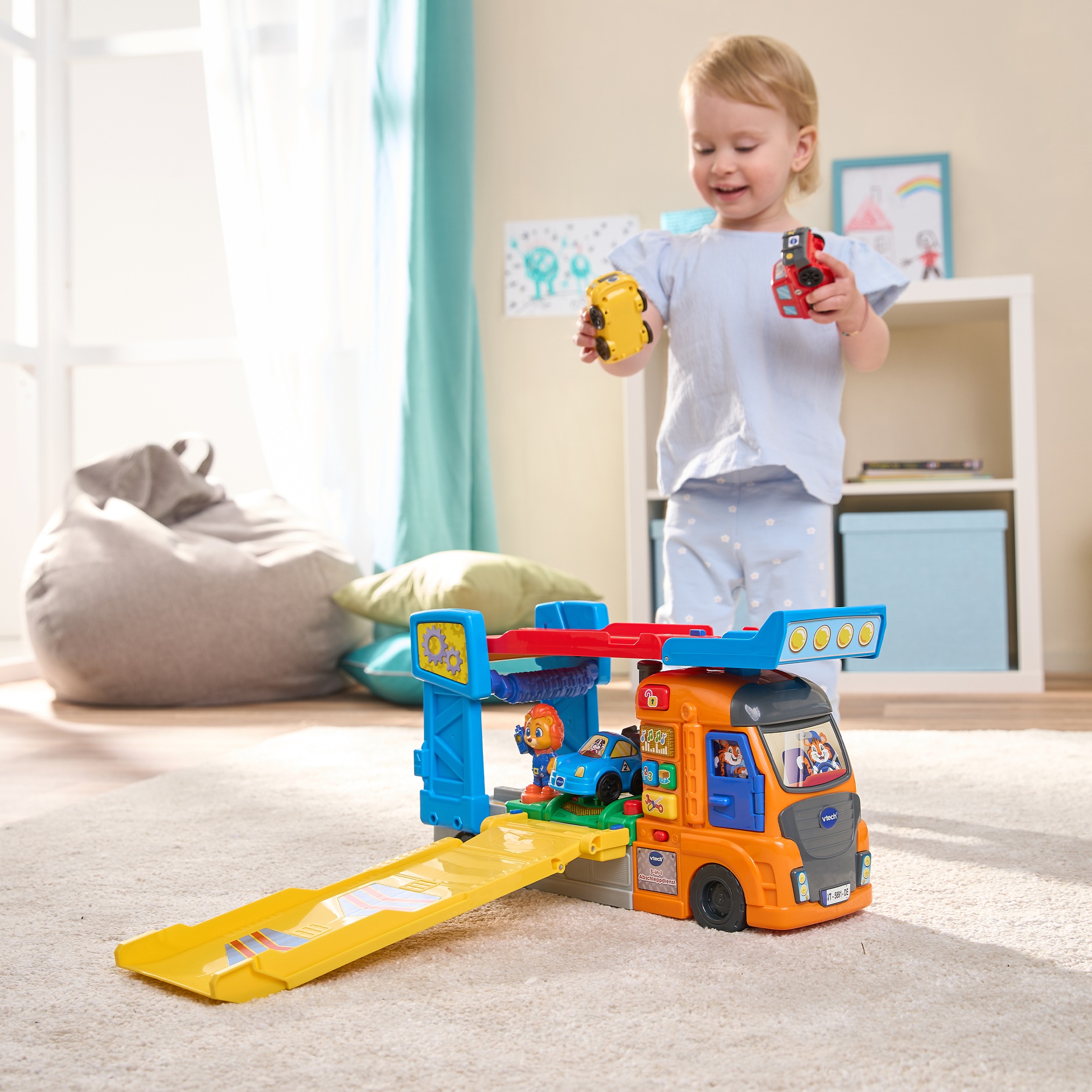 Vtech® Spielzeug-Abschlepper »Tut Tut Baby Flitzer, 3-in-1 Abschleppdienst«