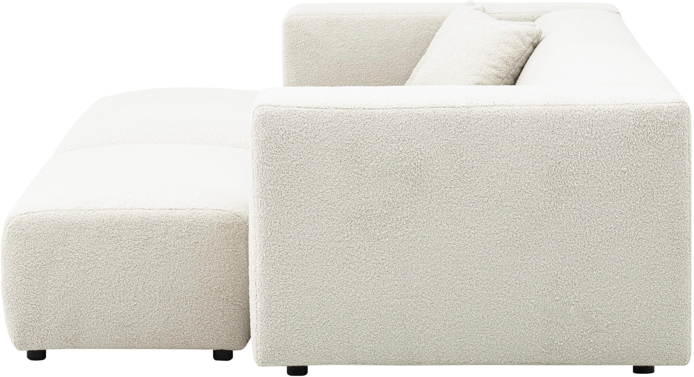 andas Polsterecke »BAKELS, Ecksofa-Set mit Hocker, L-Form mit Schlaffunktion«, Ecksofa-Set (incl. Hocker) im trendigen Megacord