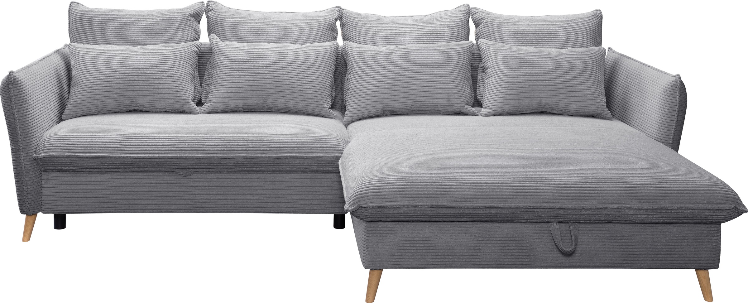 exxpo - sofa fashion Ecksofa "WALPY, elegant & modern, bequem, schmale Arml günstig online kaufen
