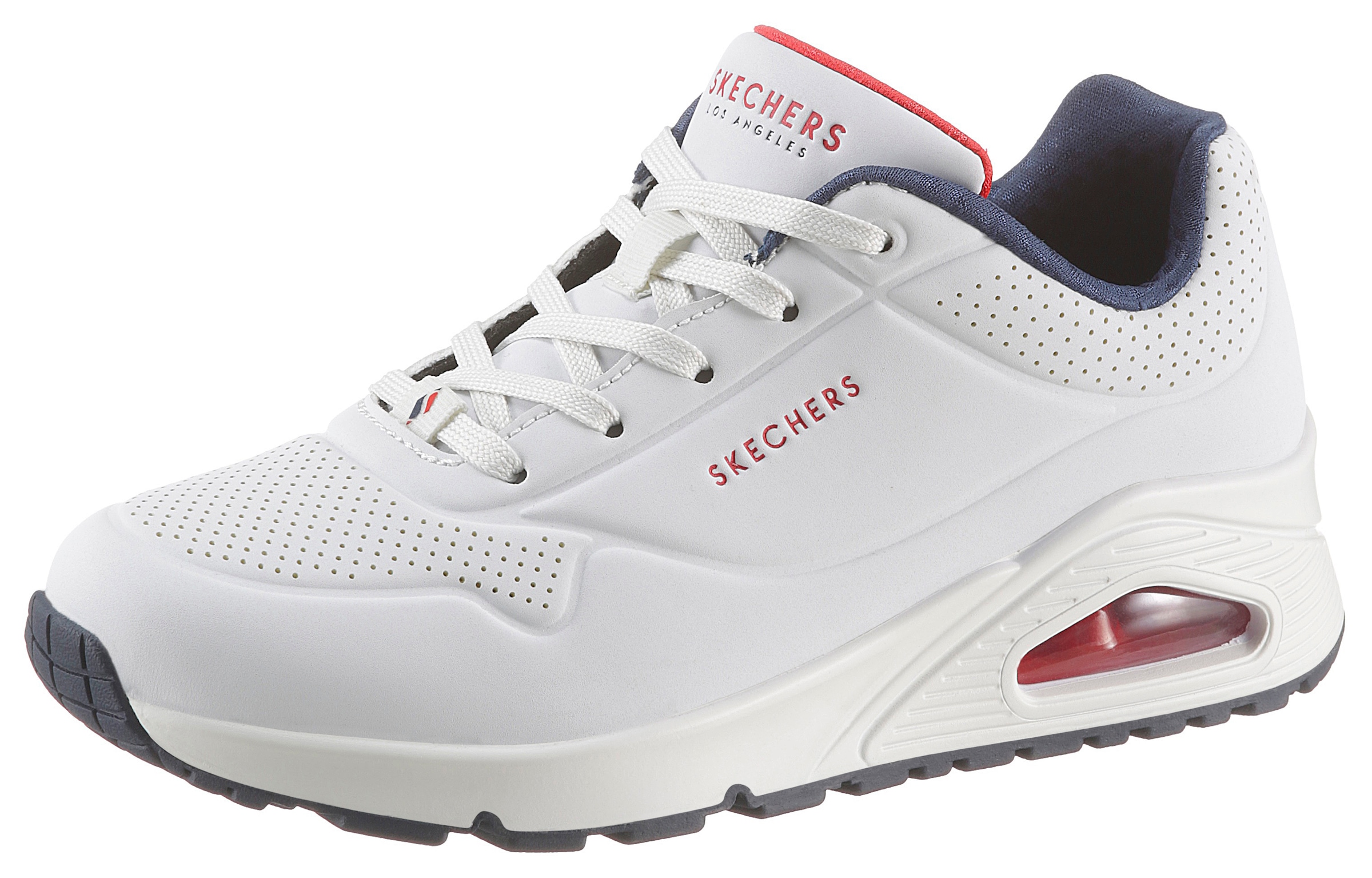 Skechers Wedgesneaker "Uno - Stand on Air", Freizeitschuh, Halbschuh, Schnü günstig online kaufen