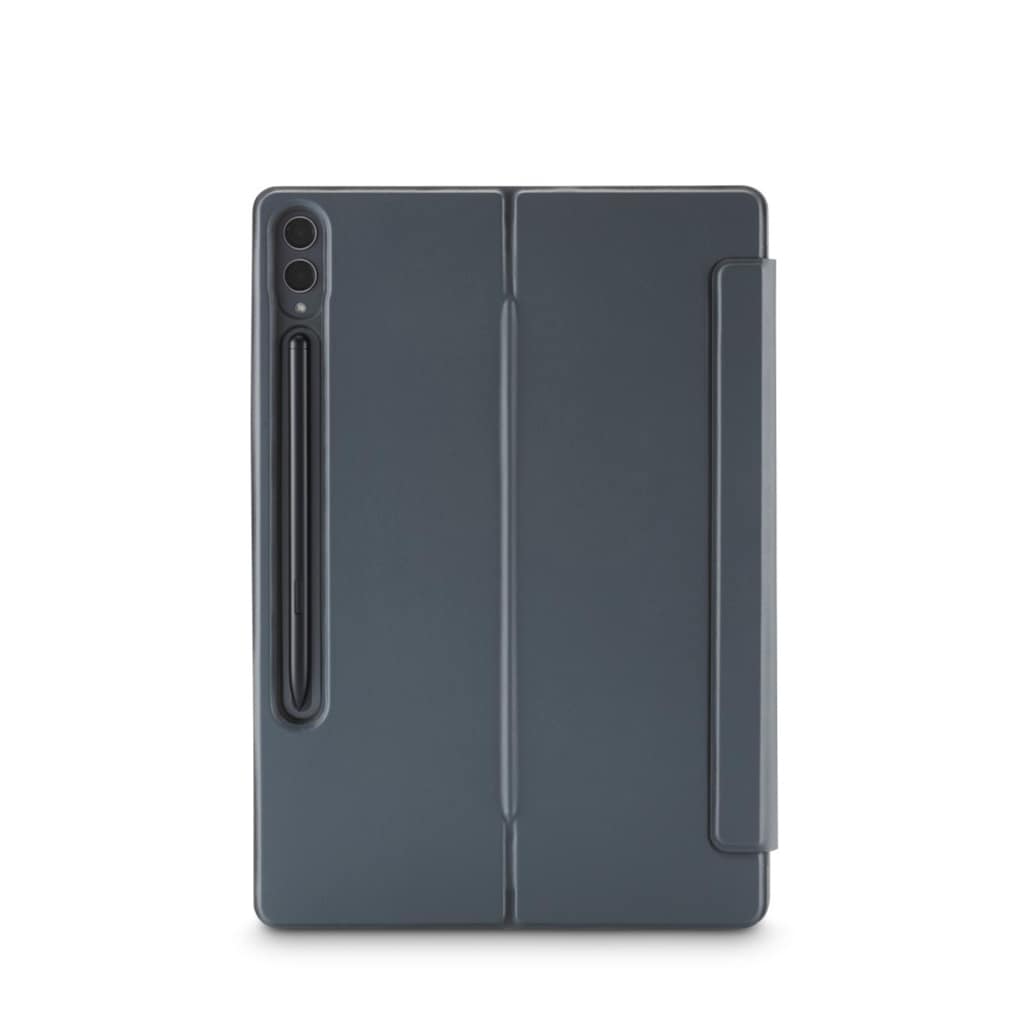 Hama Tablet-Hülle »Tablet Case für Samsung Galaxy Tab S9+ 12,4 Zoll, Farbe Grau«, 31,5 cm (12,4 Zoll), Mit Stiftfach und Standfunktion, robustes Metallscharnier, flexibel
