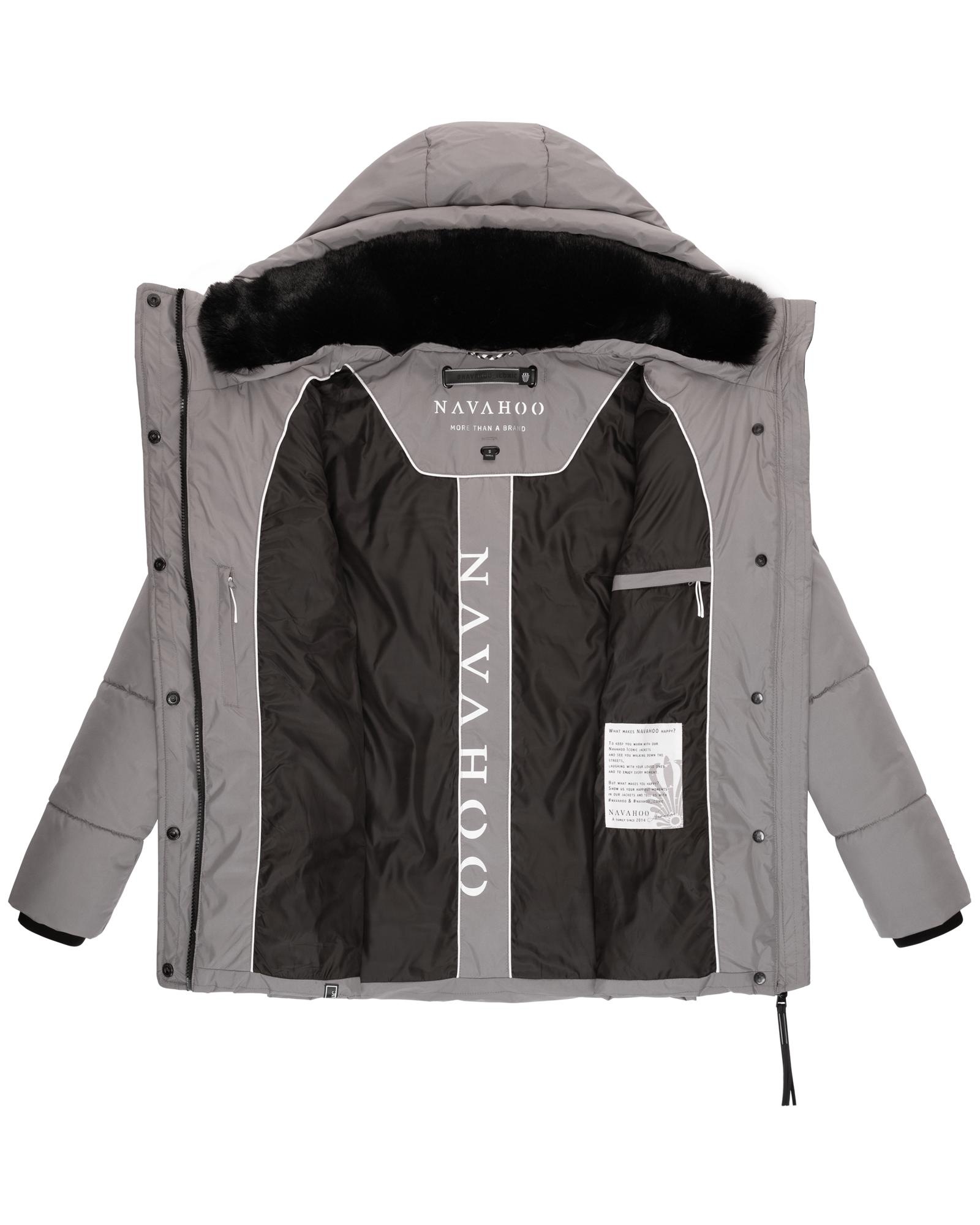 Navahoo Steppjacke »Sag ja XIV«, mit Kapuze, Warme gesteppte Winterjacke mit Kapuze