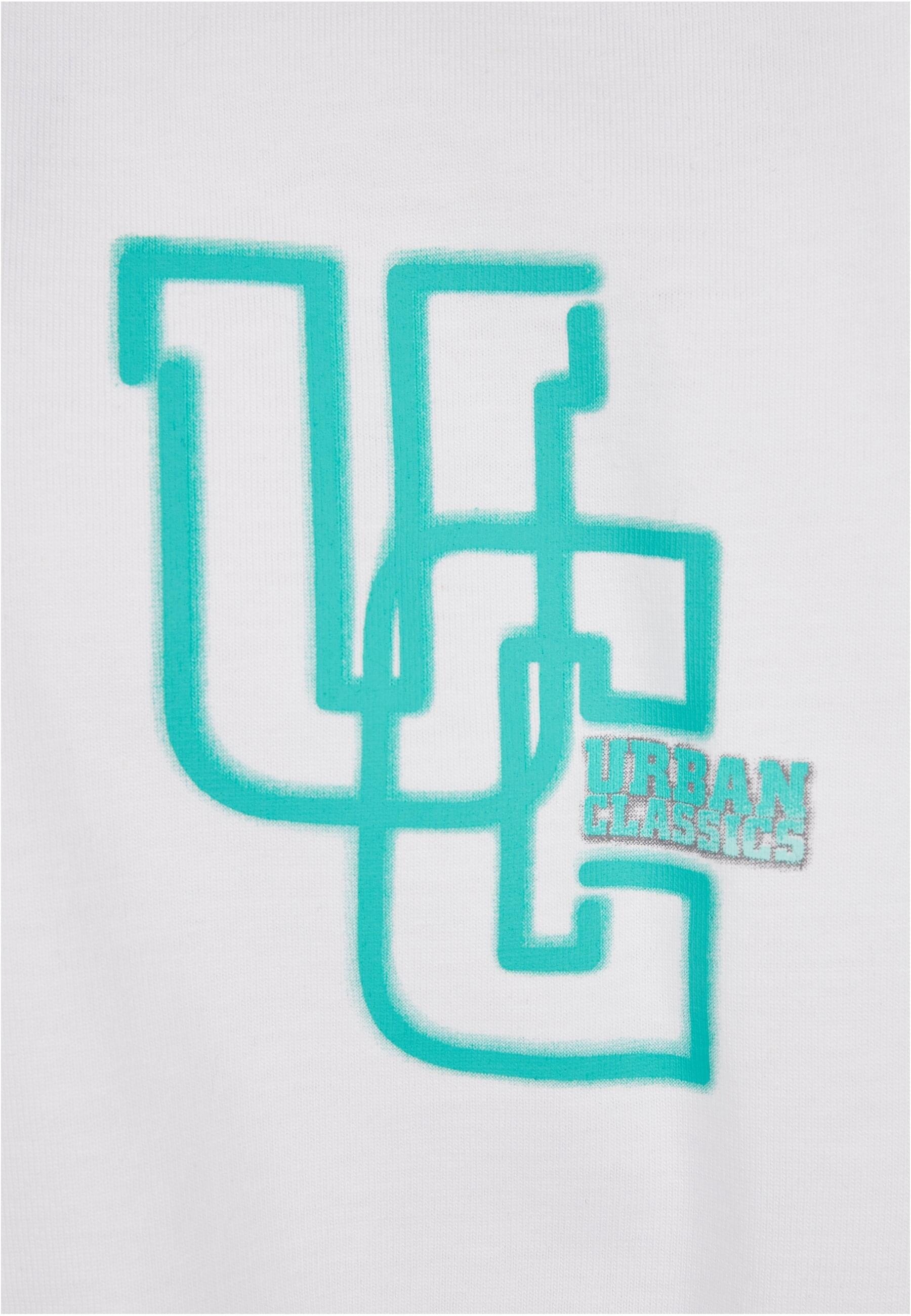 URBAN CLASSICS T-Shirt »Urban Classics Herren Glow Logo Tee«, (1 tlg.)