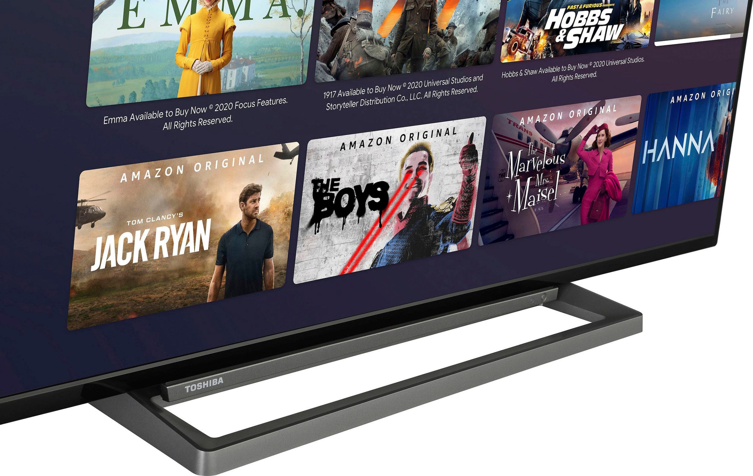 Toshiba LED-Fernseher »43UA3D63DG«, 108 cm/43 Zoll, 4K Ultra HD, Android TV  | BAUR | Fernseher & Zubehör