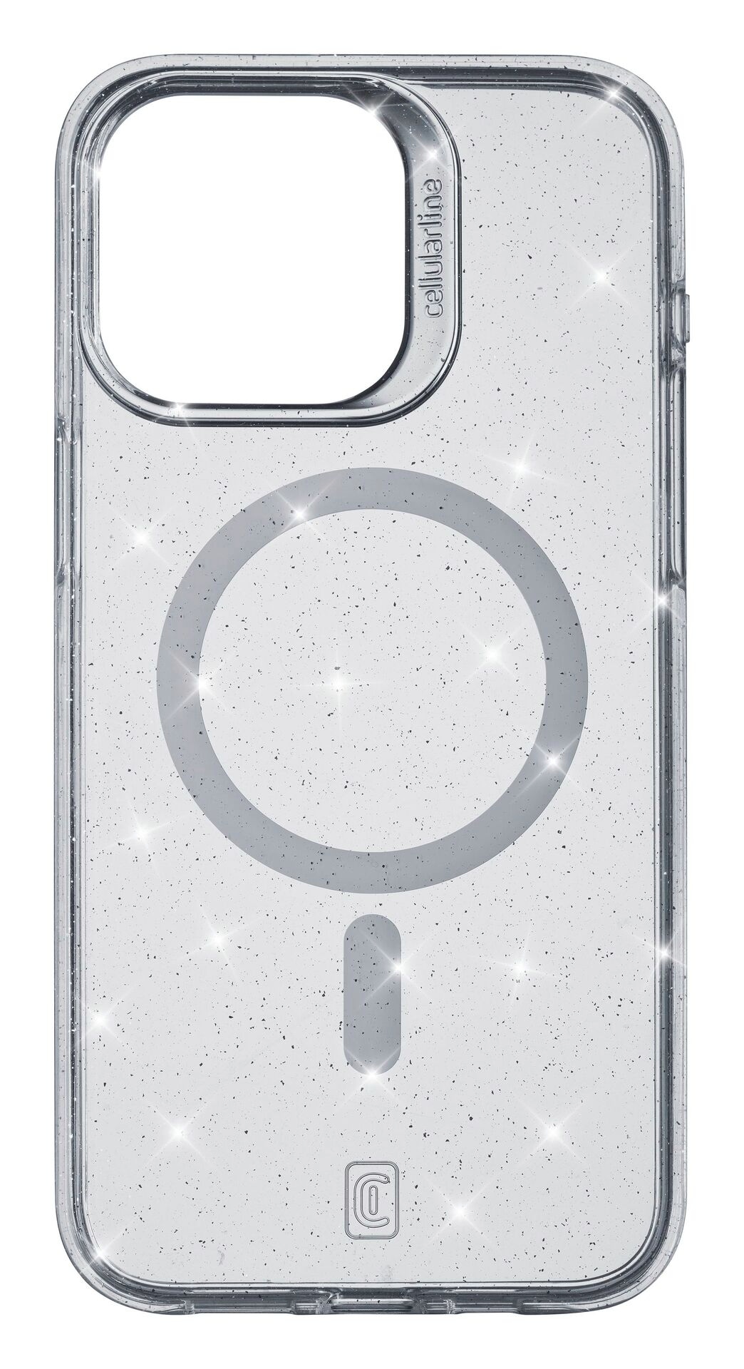 Cellularline Backcover »Sparkle MagSafe Case«, Apple iPhone 15 Pro, für iPhone 15 Pro