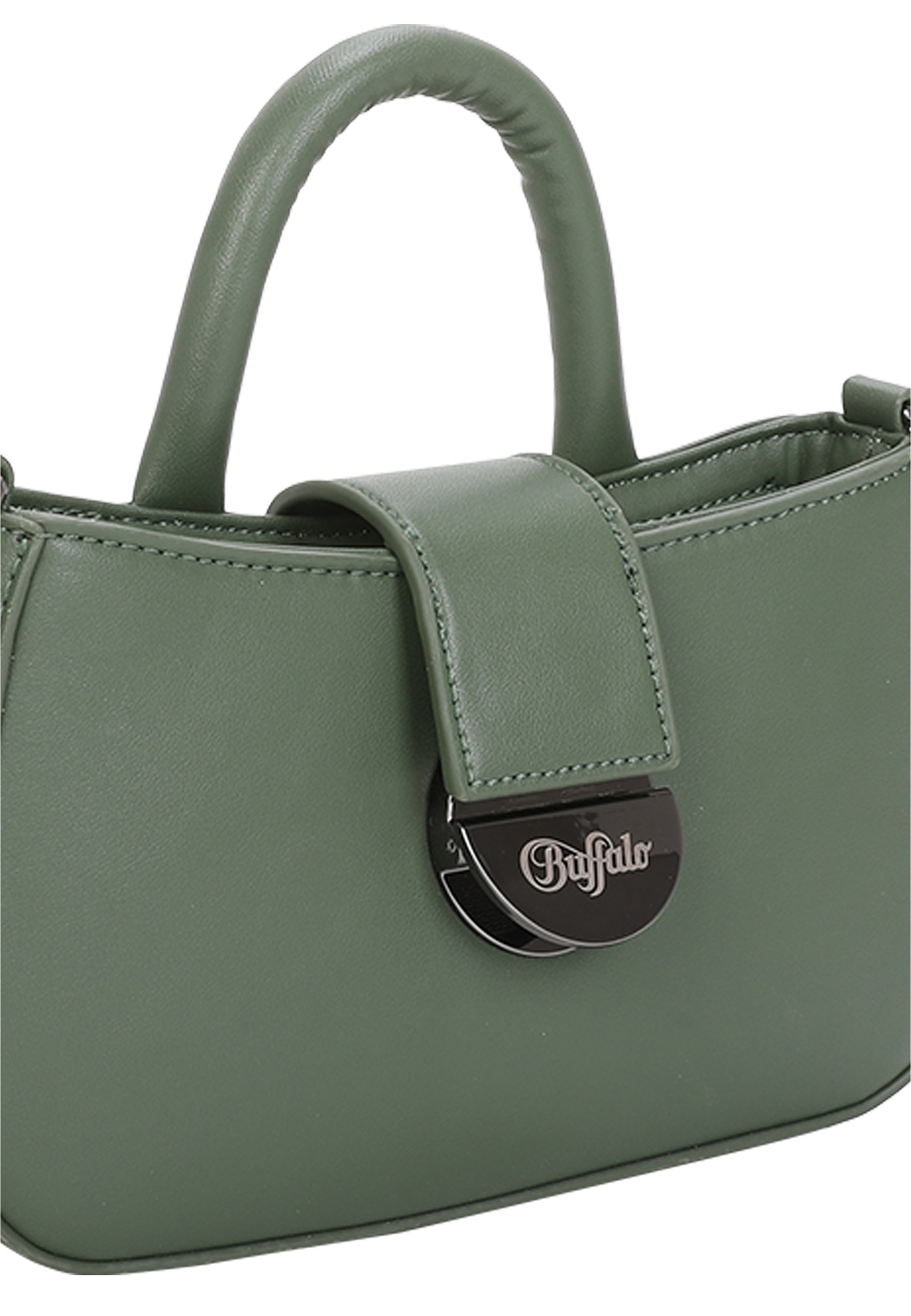 Buffalo Schultertasche »Curve«, mit dekorativem Clip-Metallverschluss