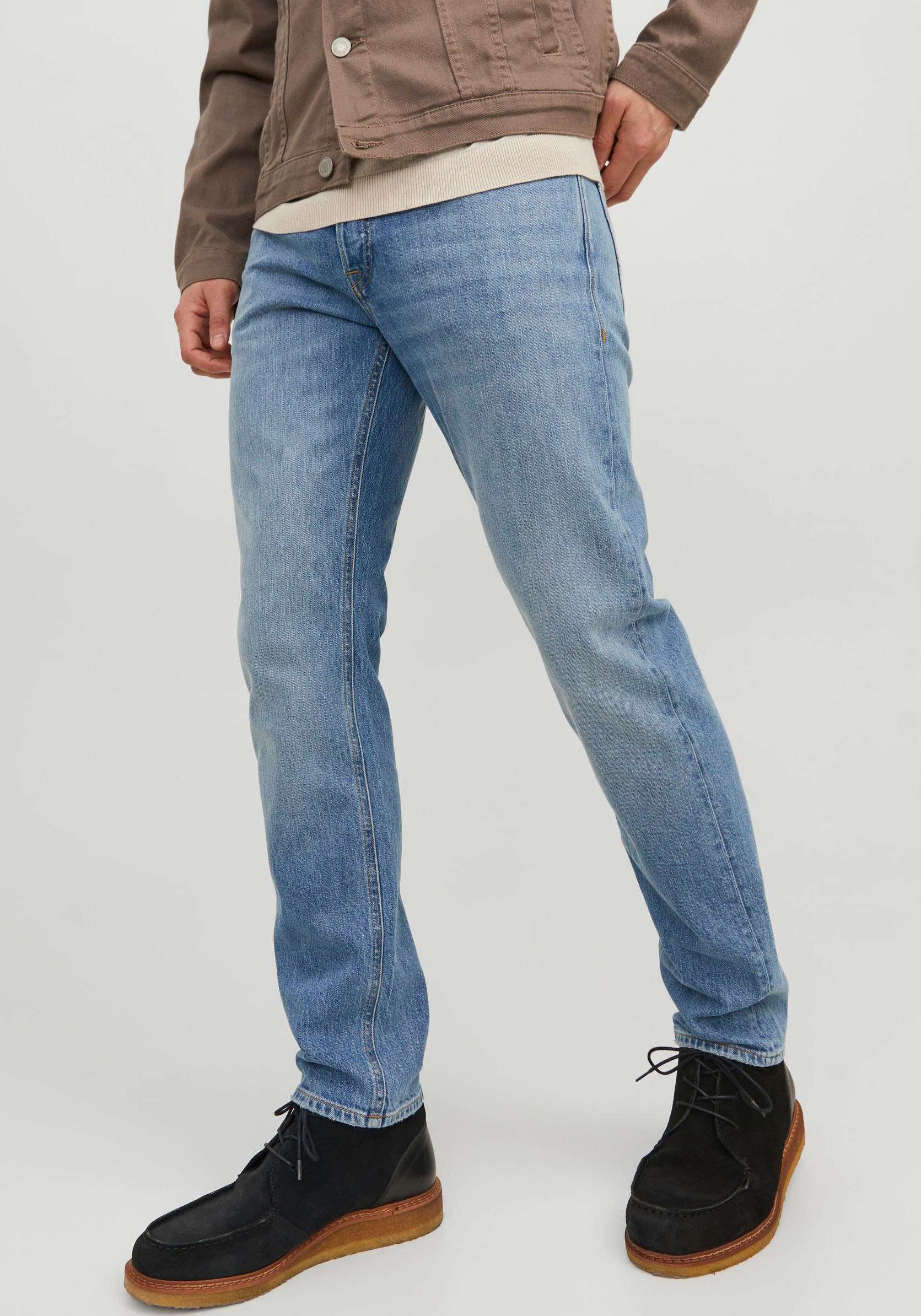 Jack & Jones Tapered-fit-Jeans "JJIMIKE JJORIGINAL CJ SN" günstig online kaufen
