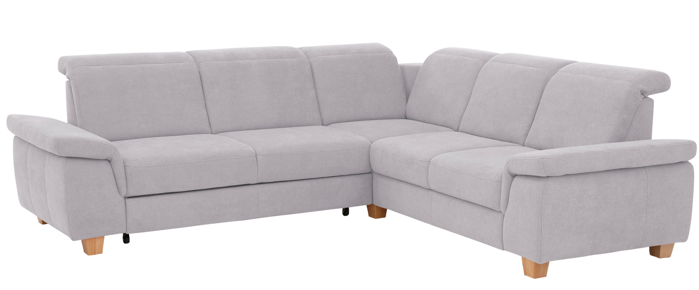 Home affaire Ecksofa "Dalia L-Form" mit Federkernpolsterung, wahlweise mit Schlaffunktion, Bettkasten
