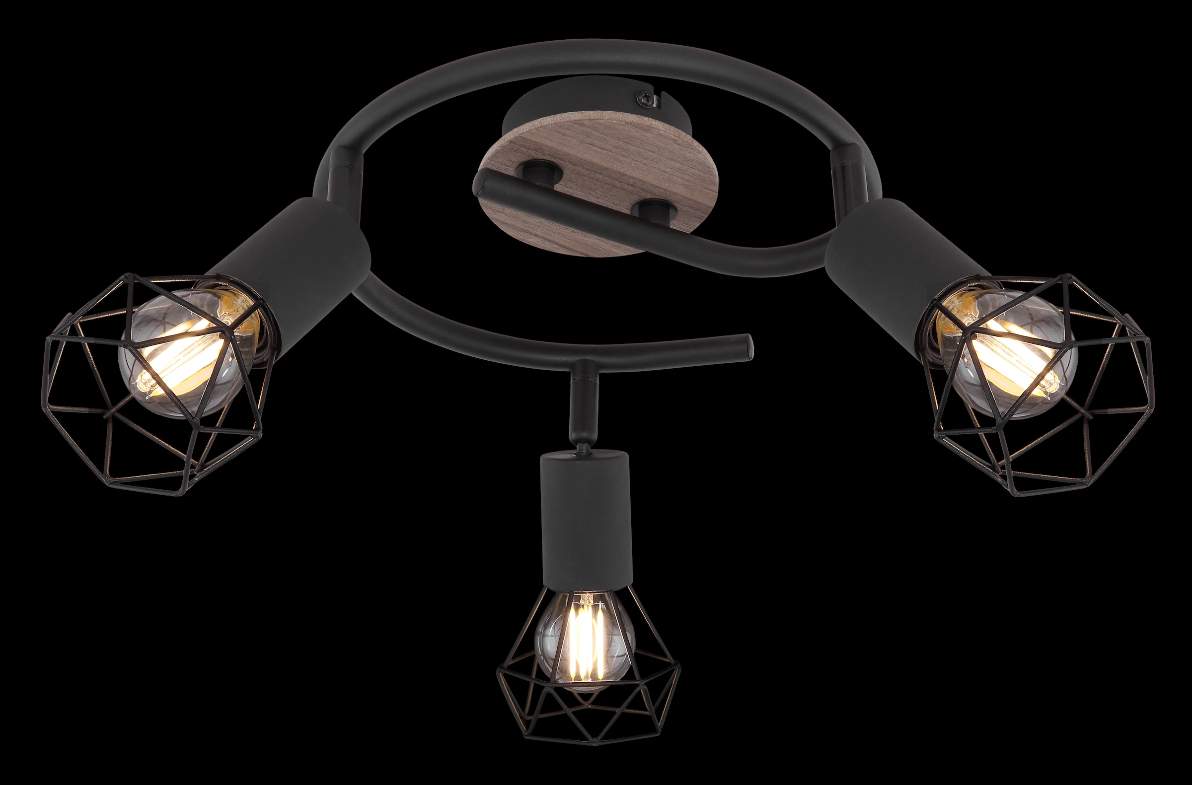 GLOBO LIGHTING Deckenstrahler »XARA I«, Leuchtmittel E14 | ohne Leuchtmittel, Deckenstrahler/Metall/Flur/Wohnzimmer/Schlafzimmer