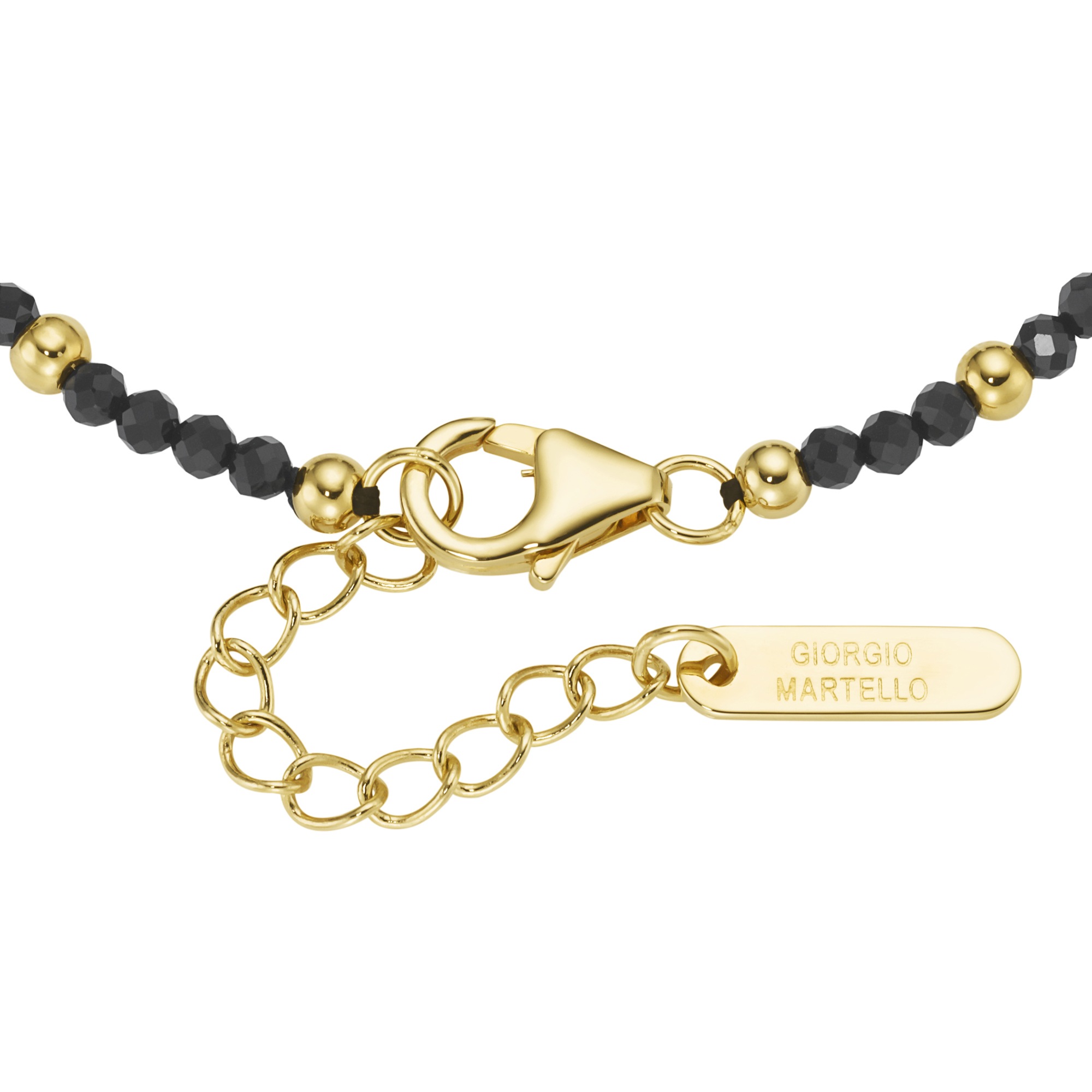 GIORGIO MARTELLO MILANO Armband »mit Süßwasser-Perlen und Ziersteinen, Silber 925«