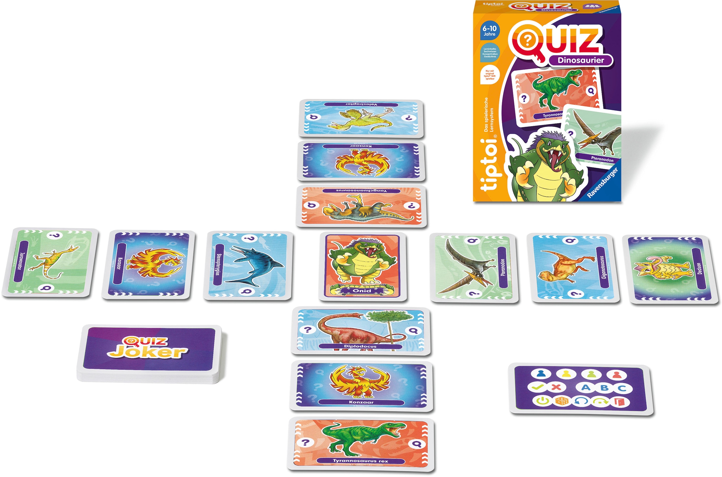 Ravensburger Spiel »tiptoi® Quiz Dinosaurier«, Made in Europe; FSC® - schützt Wald - weltweit