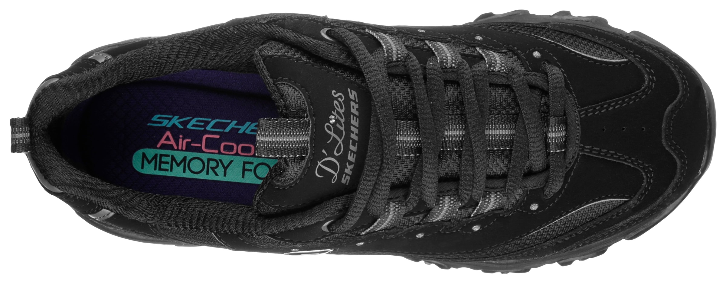 Skechers Sneaker »D´Lites - Biggest Fan«, im trendigen Chunky-Style, Freizeitschuh, Halbschuh, Schnürschuh