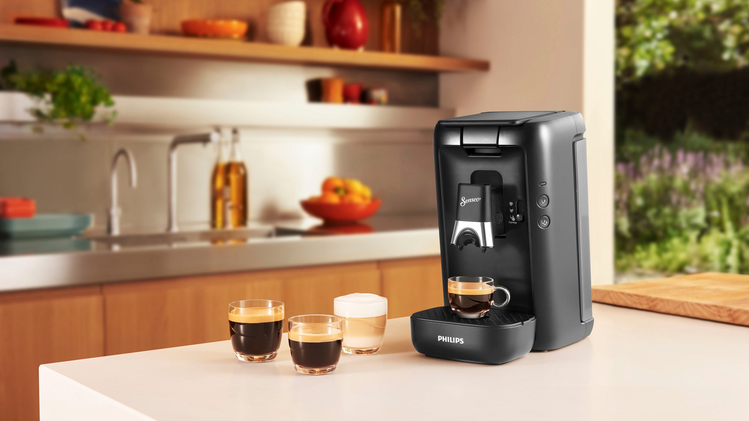 SENSEO® Maestro CSA260/10 Machine à café à dosettes blanc