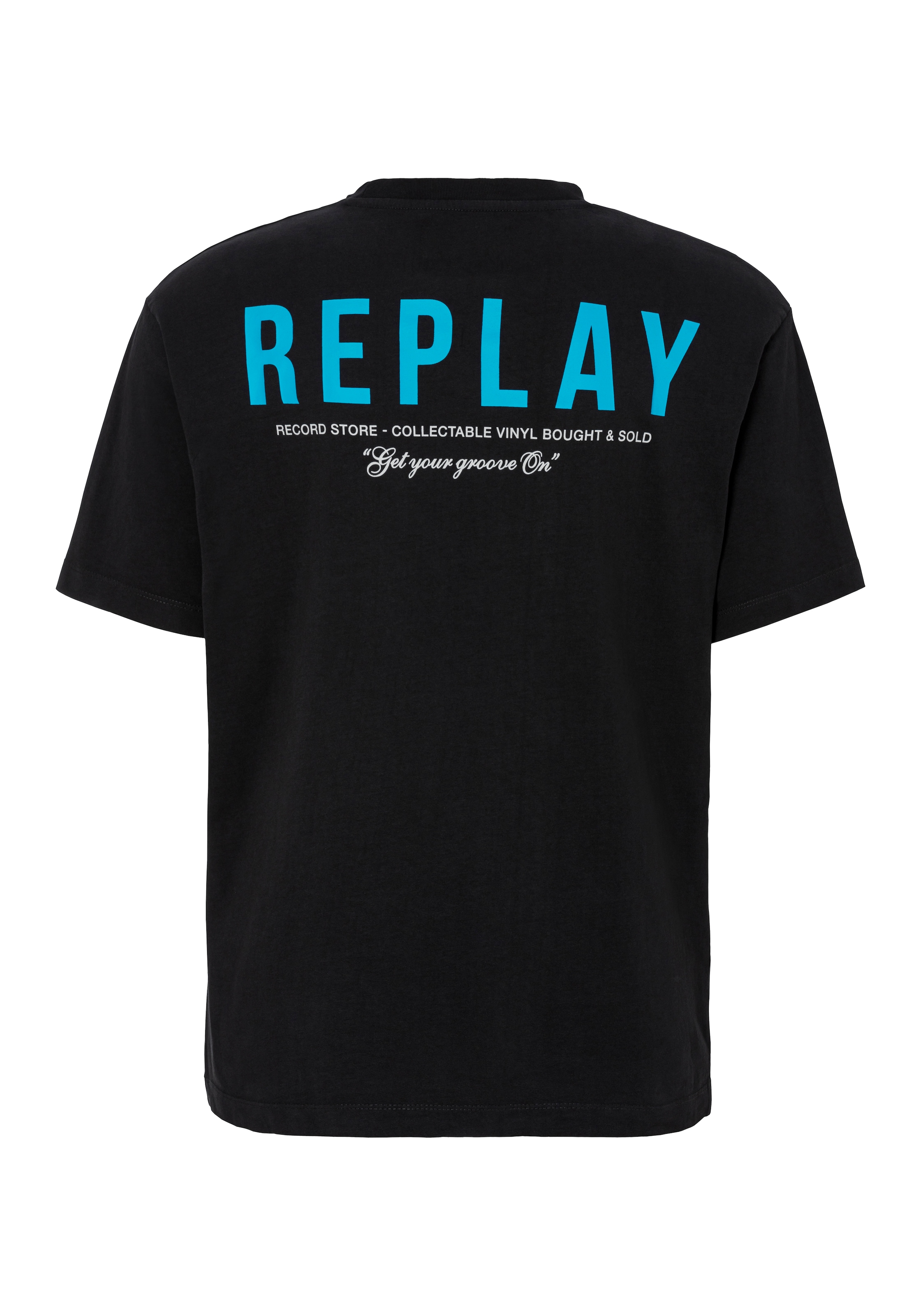 Replay T-Shirt, mit Logodruck auf der Rückseite günstig online kaufen