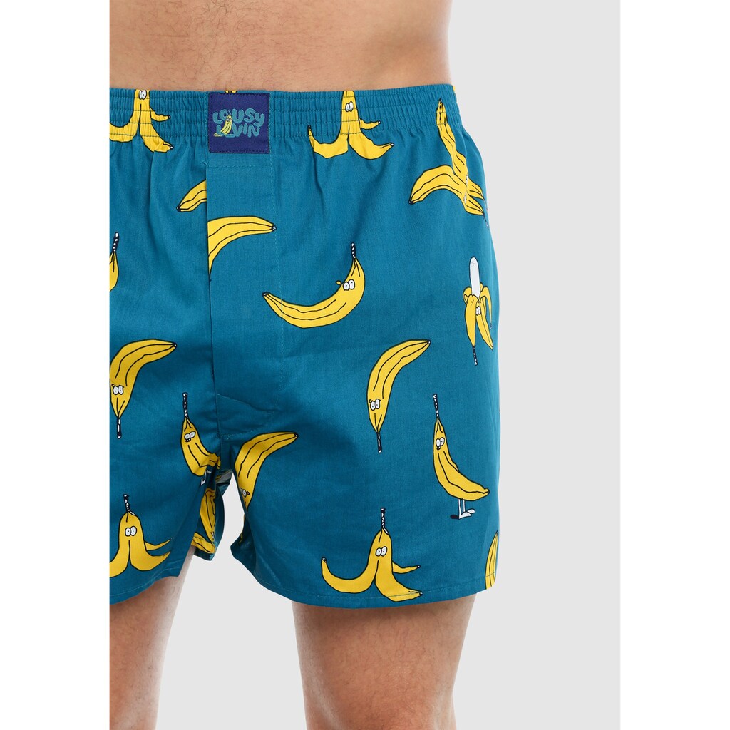 Lousy Livin Boxershorts »Bana-Ananas Pack«, (2 St.)