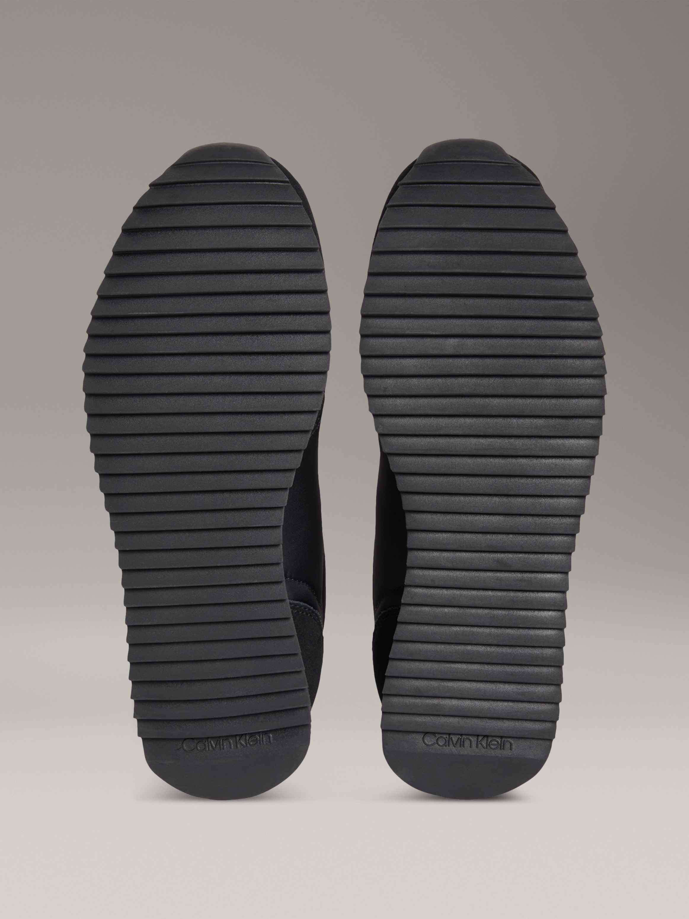 Calvin Klein Jeans Sneaker »RUNNER LACEUP MG NYLON MIX«, Schnürschuh, Halbschuh, Runner-Sneaker mit seitlichem CK-Logo