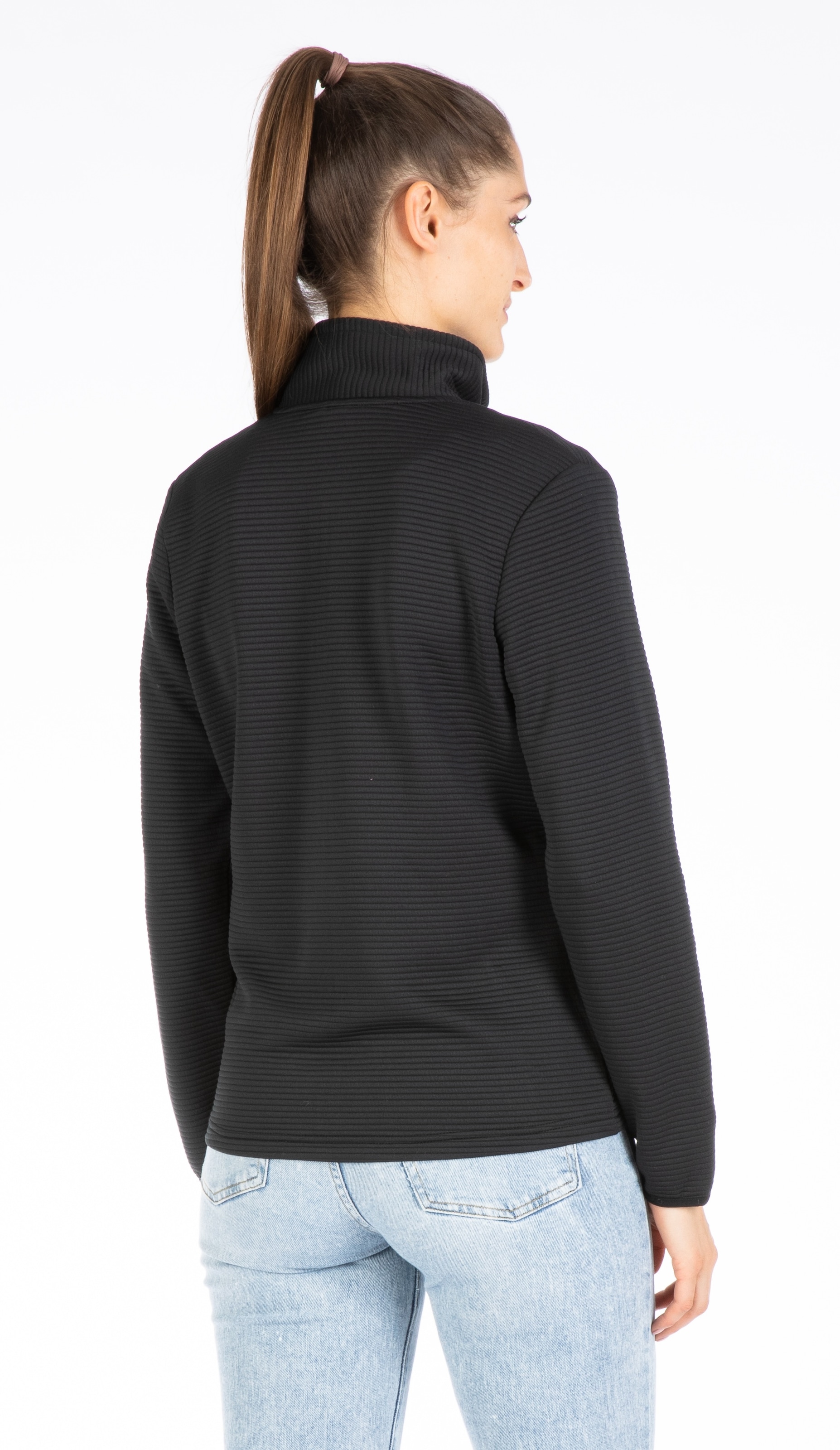 LPO Strickfleecejacke »XARA WMN«, mit Stehkragen