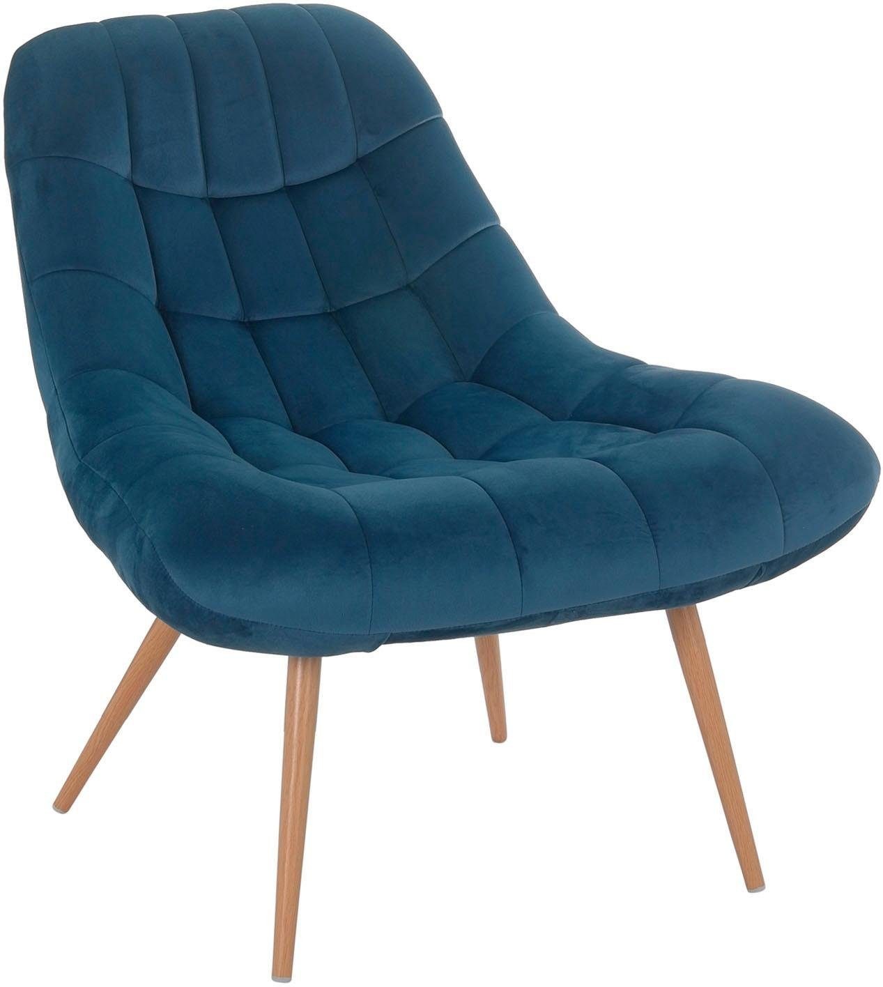SalesFever Relaxsessel "Toulon - Komfortabler Loungesessel", mit XXL-Steppu günstig online kaufen