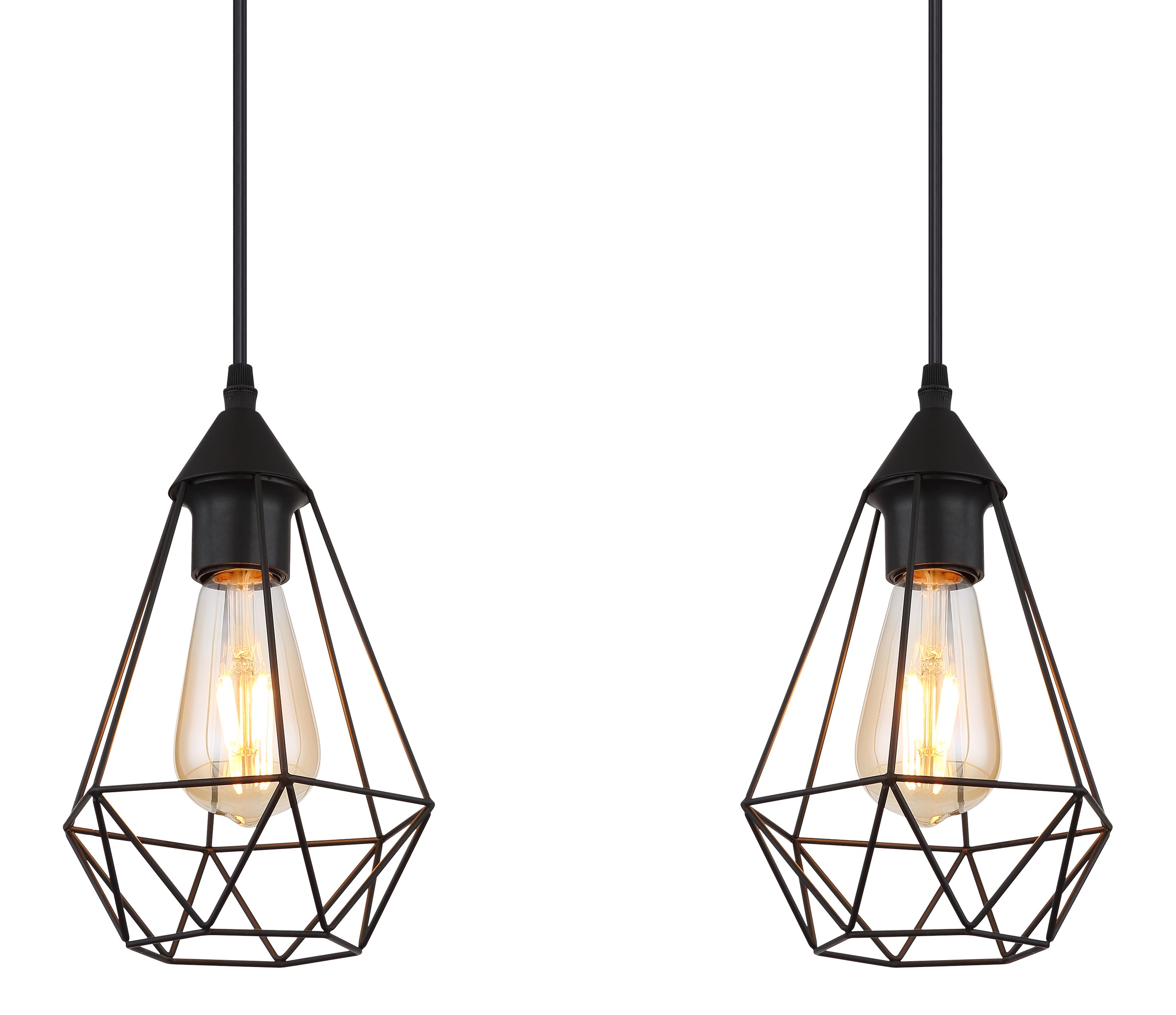 GLOBO LIGHTING Hängeleuchte »ZACHARY«, Leuchtmittel E27 | ohne Leuchtmittel, Hängelampe/Pendelleuchte/Esszimmer/Wohnzimmer/Esstisch