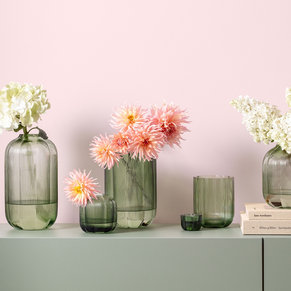 Villeroy & Boch Dekovase »Vase Fleur 15 cm grün« Spülmaschinenfest