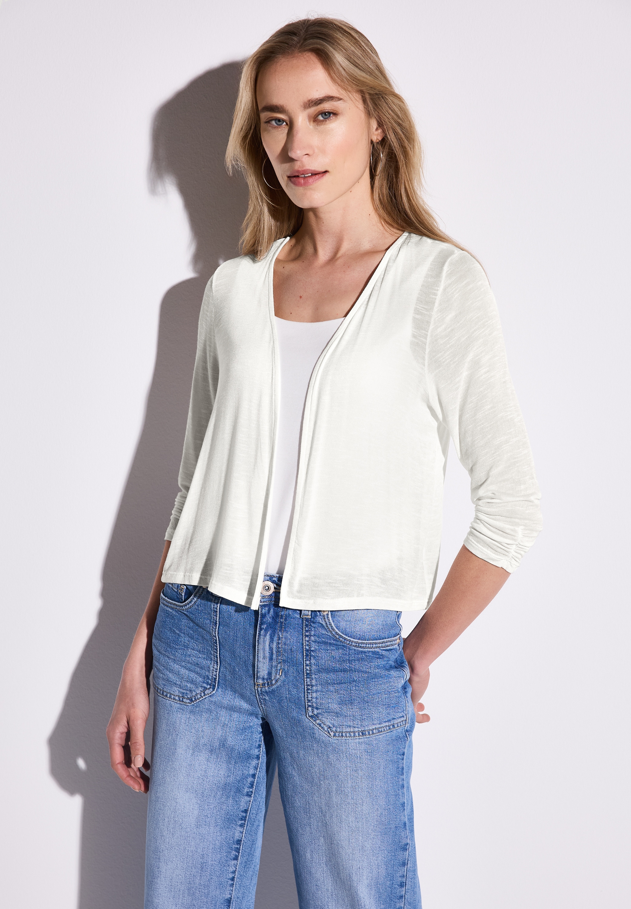 STREET ONE Cardigan, mit 3/4 Ärmeln