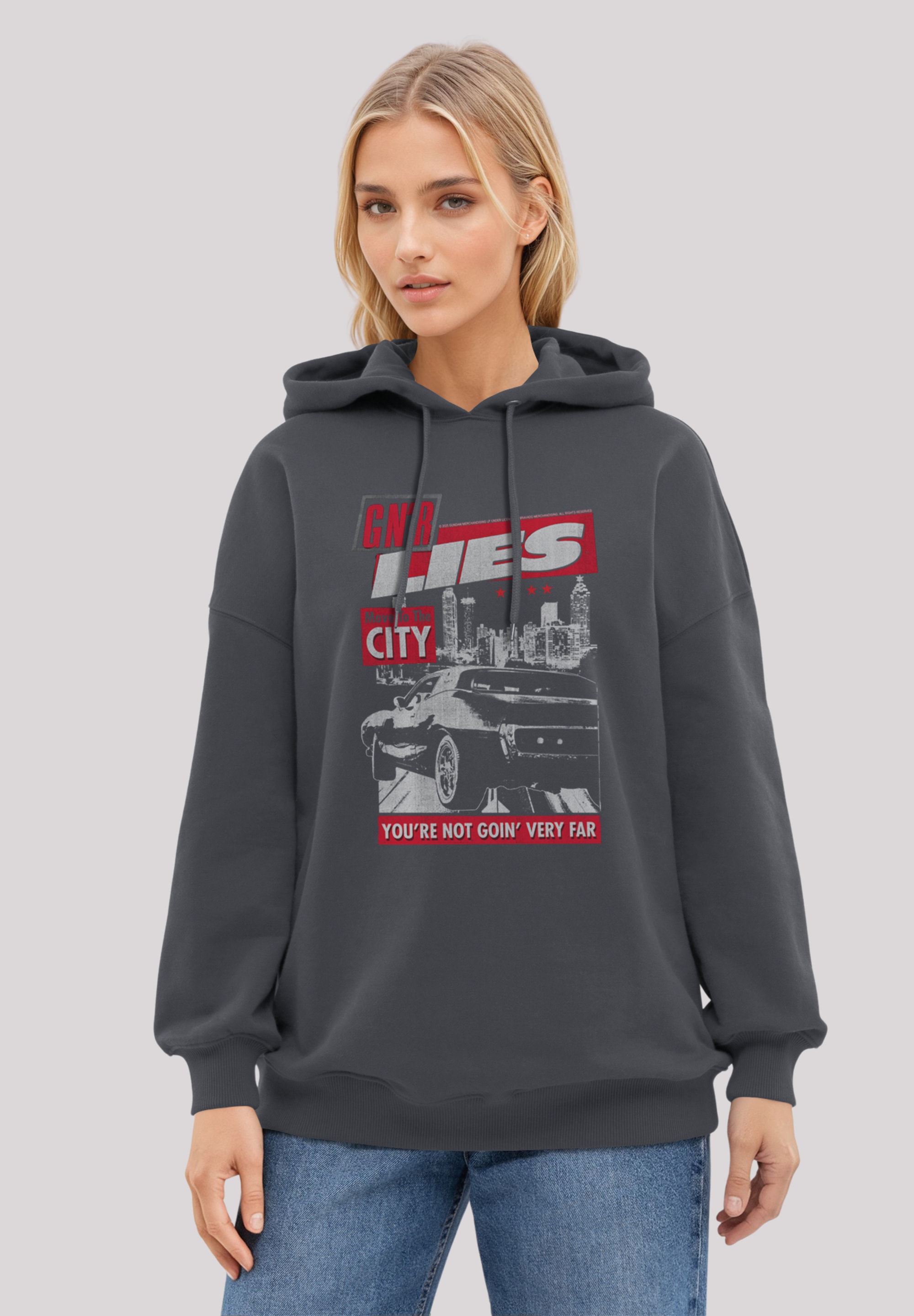 F4NT4STIC Kapuzenpullover "Guns N Roses Lies City Rock Music" Premium Quali günstig online kaufen