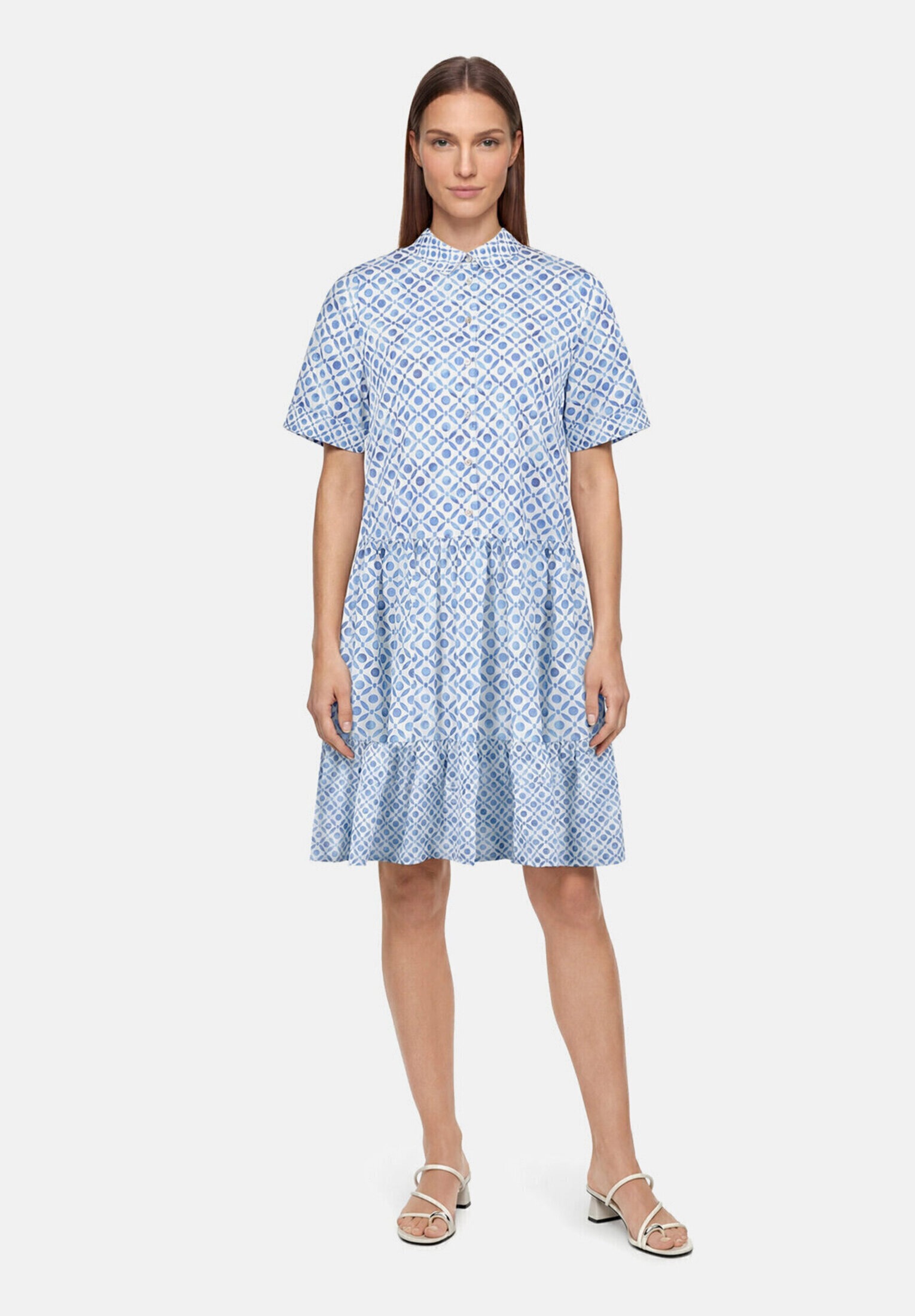 Cartoon Blusenkleid »Damen mit Muster« Ohne Tasche