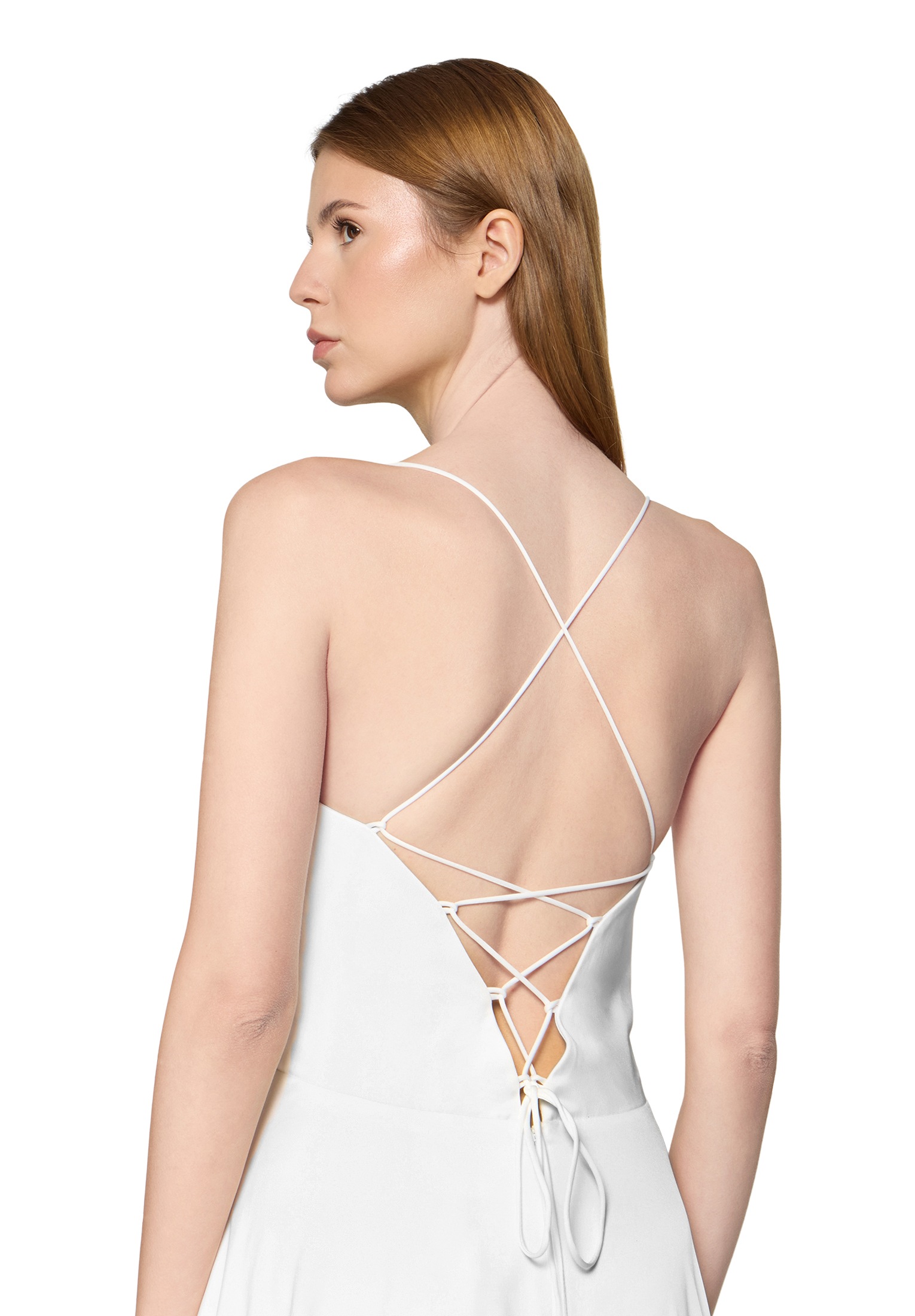 Vera Mont Abendkleid »Damen mit Wasserfallausschnitt« Ohne Tasche Material