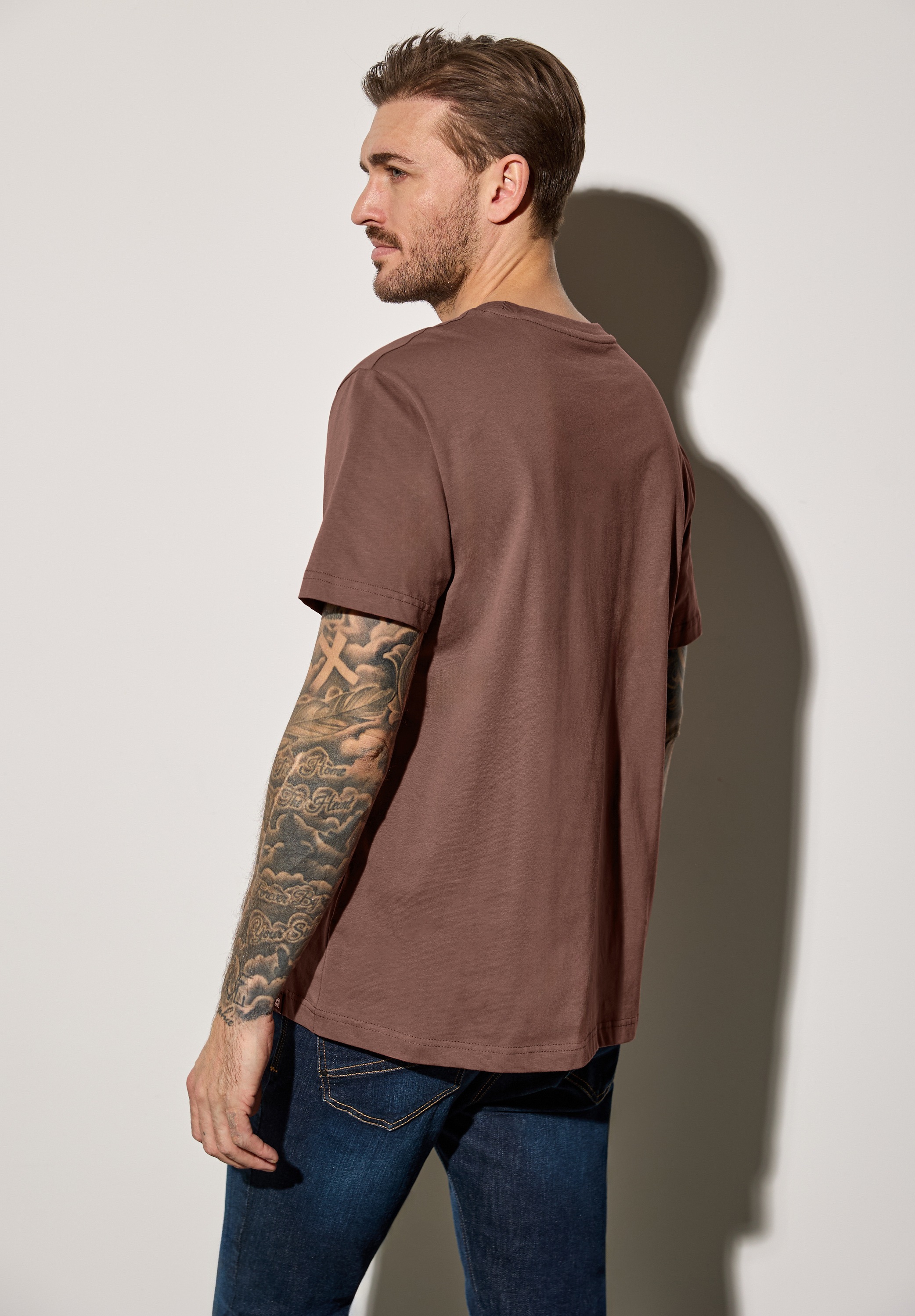 STREET ONE MEN T-Shirt, Rundhalsausschnitt