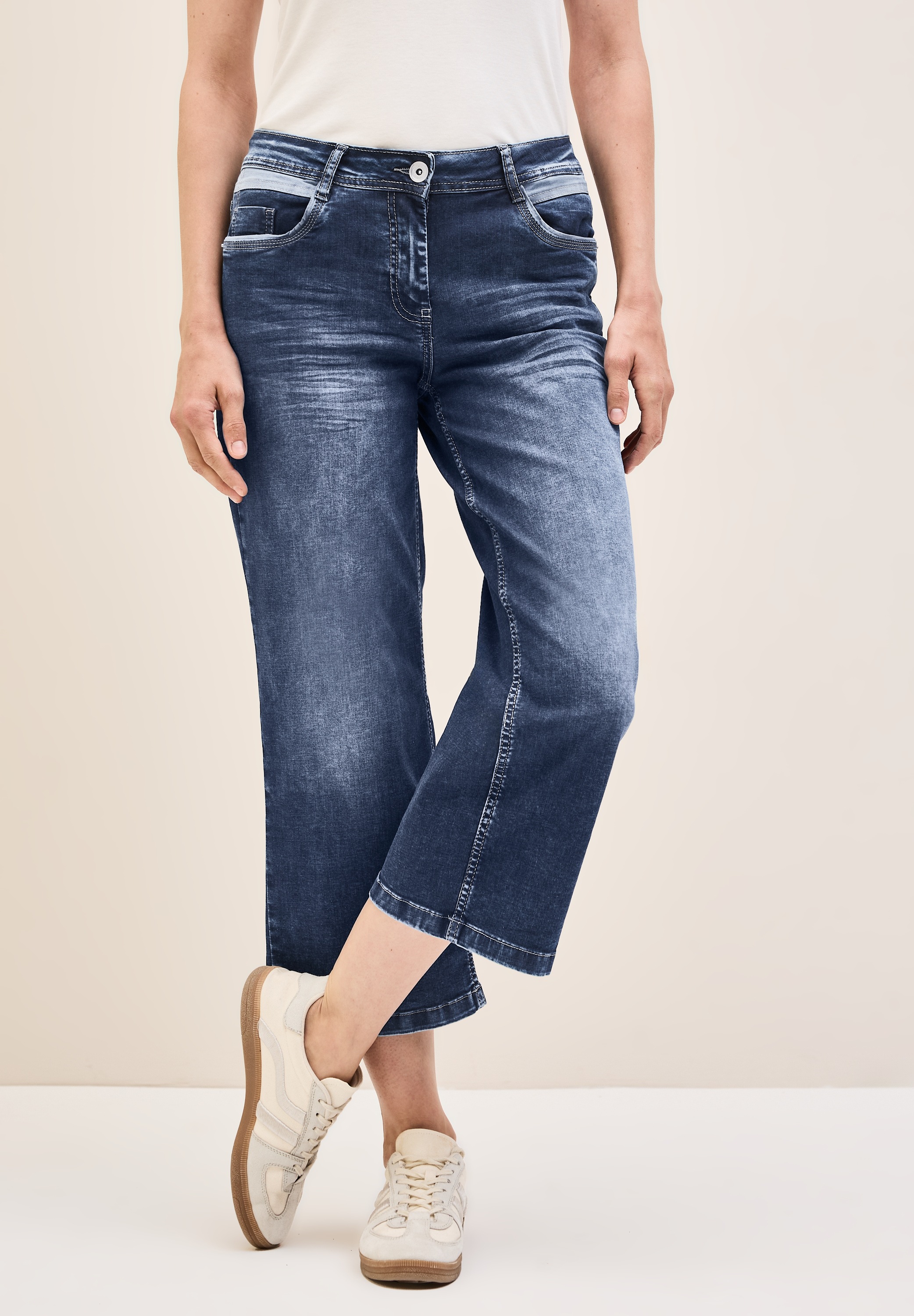Cecil Gerade Jeans, aus Baumwolle mit Stretchanteil günstig online kaufen