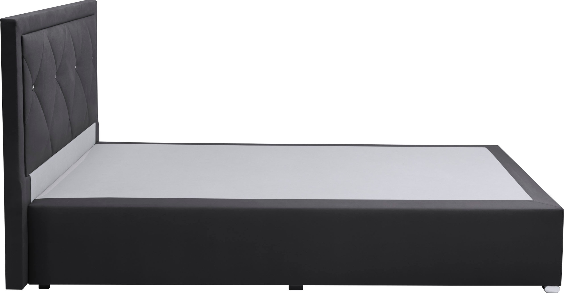 Home affaire "Alfie, Bestseller, wahlweise mit Bettkasten" mit Straßsteinen günstig online kaufen