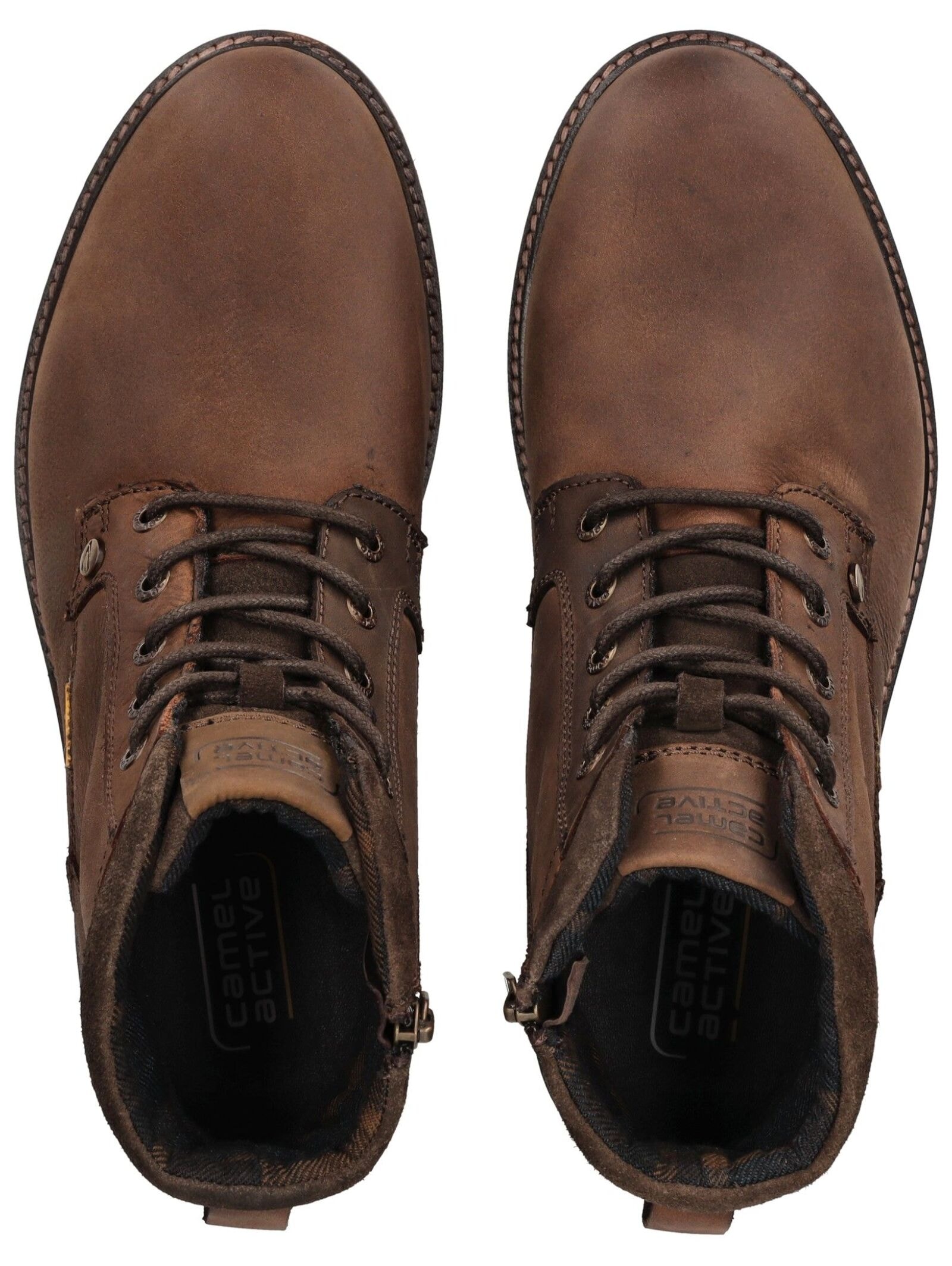 camel active Schnürstiefelette »camel active Stiefelette Leder«