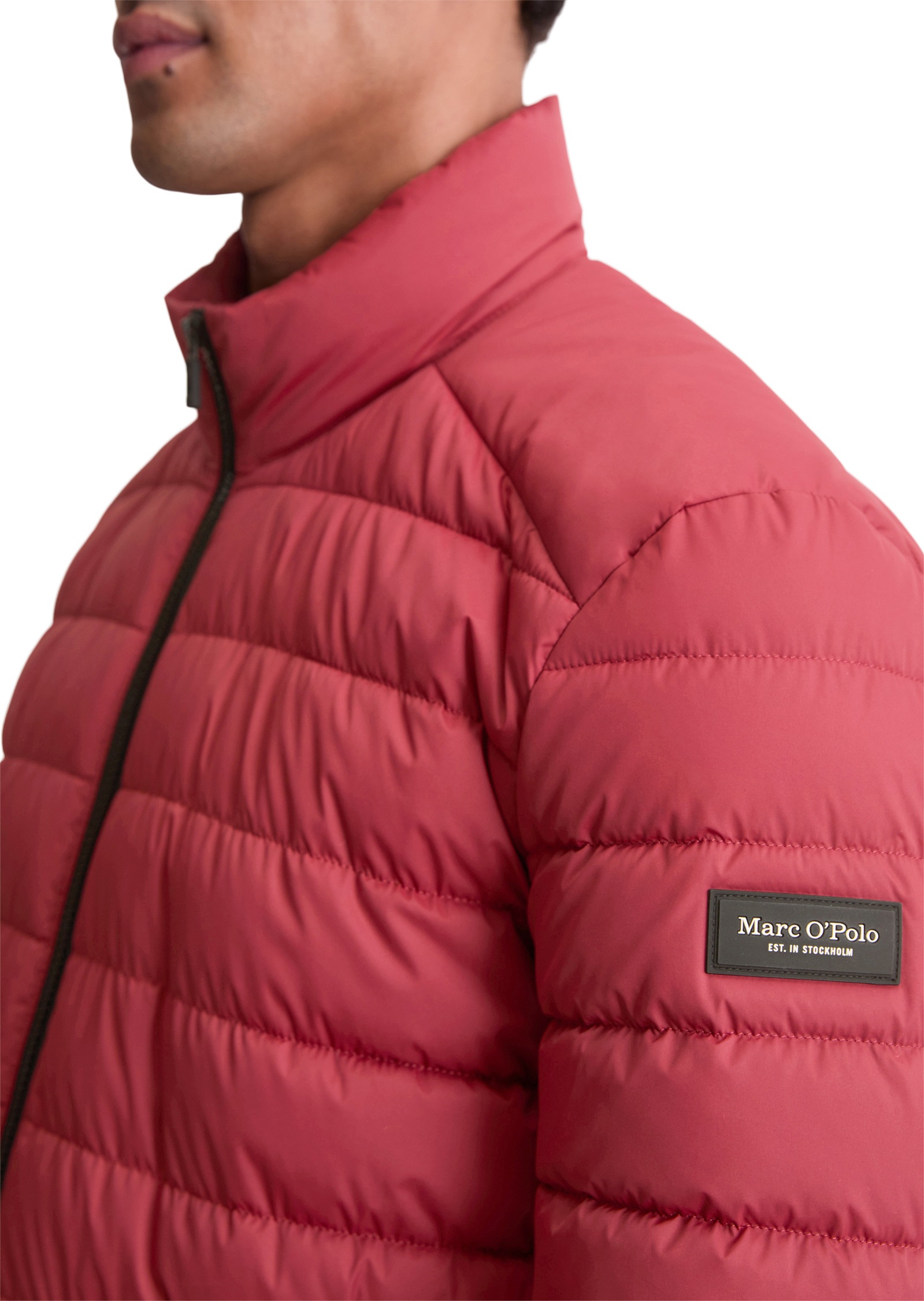 Marc O'Polo Outdoorjacke »aus recyceltem Performance-Polyester«, ohne Kapuze