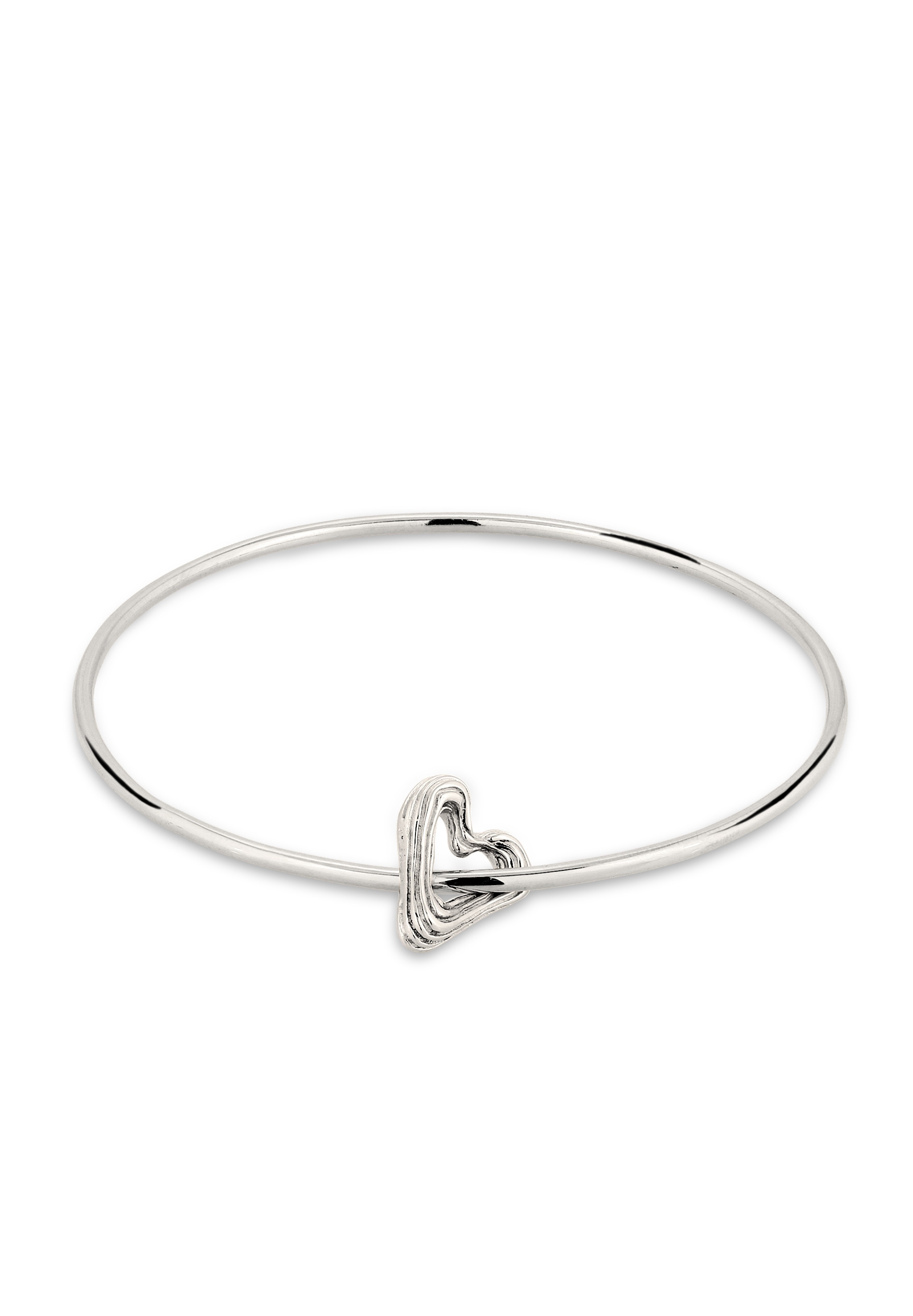 Elli »Armband Herz Organic Cut-Out 925 Sterling Silber«