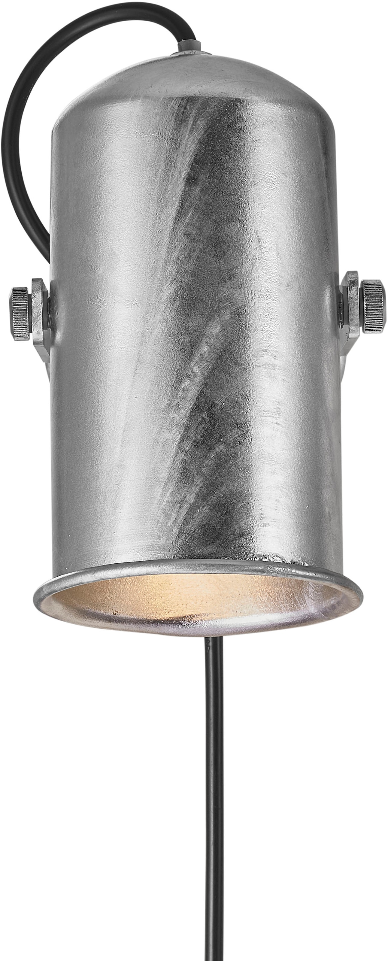 Nordlux Klemmleuchte »Porter«, Leuchtmittel E27 | ohne Leuchtmittel, Industrielles Design, Verstellbarer Lampenkopf für gerichtetes Licht