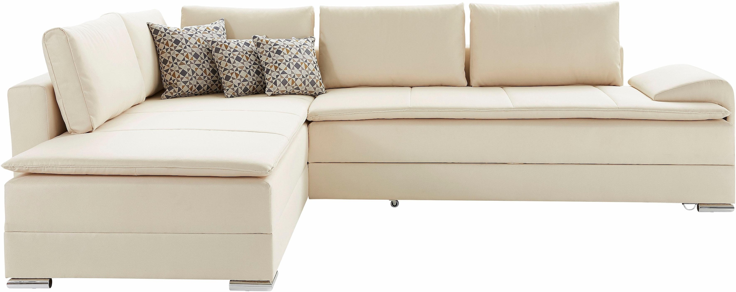 INOSIGN Ecksofa "Boxspringbett Night & Day L-Form mit Dauer-Schlaffunktion günstig online kaufen
