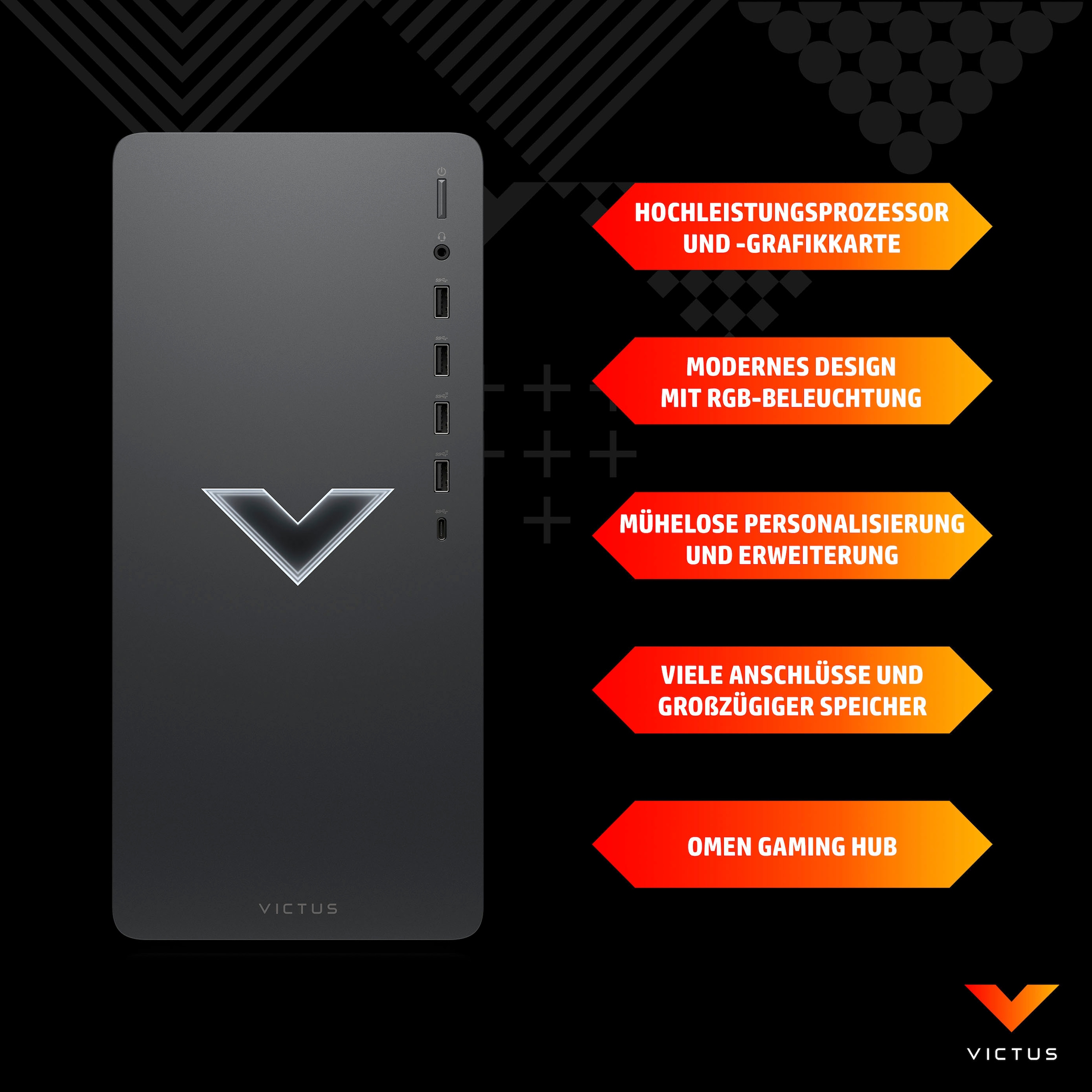 HP Gaming-PC »Victus TG02-1207ng«