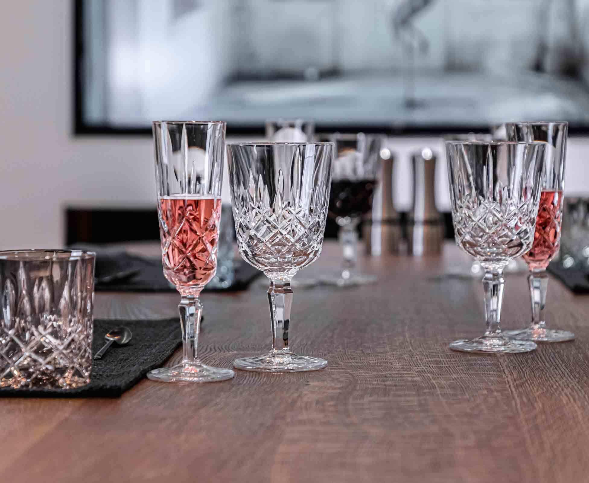 Nachtmann Weißweinglas »Cocktailgläser / Weingläser Noblesse 355 ml 4er Set transparent«