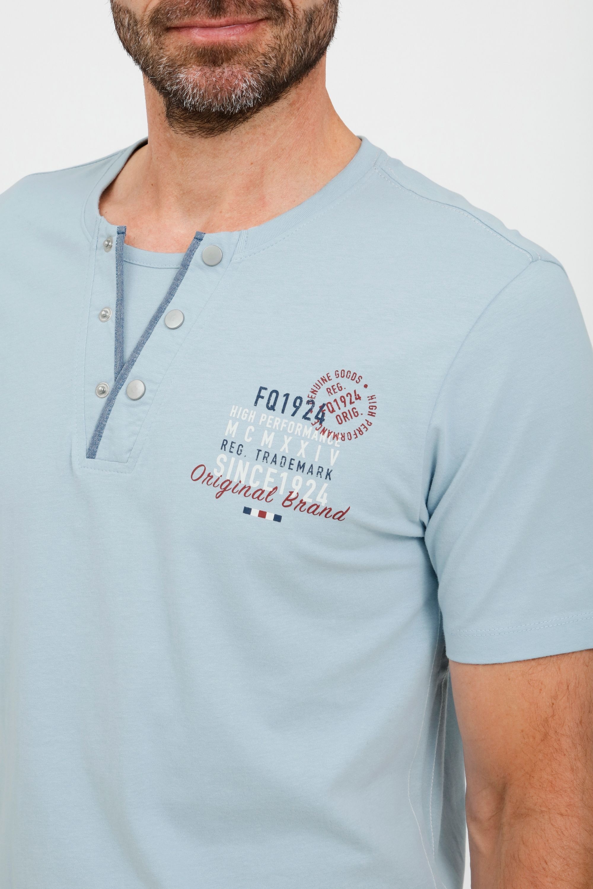 FQ1924 Henleyshirt »Henleyshirt FQRudolf«