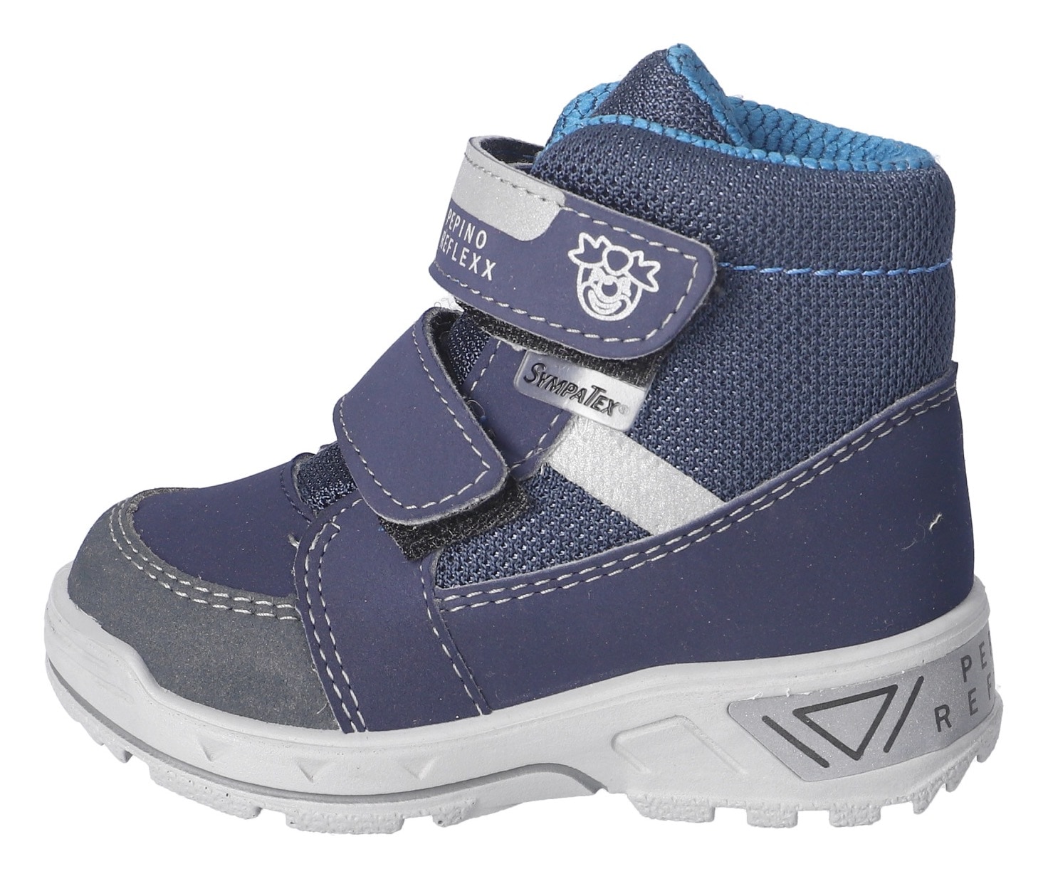 PEPINO by RICOSTA Winterstiefel »Flo WMS: mittel«, Klettschuh mit Warmfutter, Größenschablone zum Download